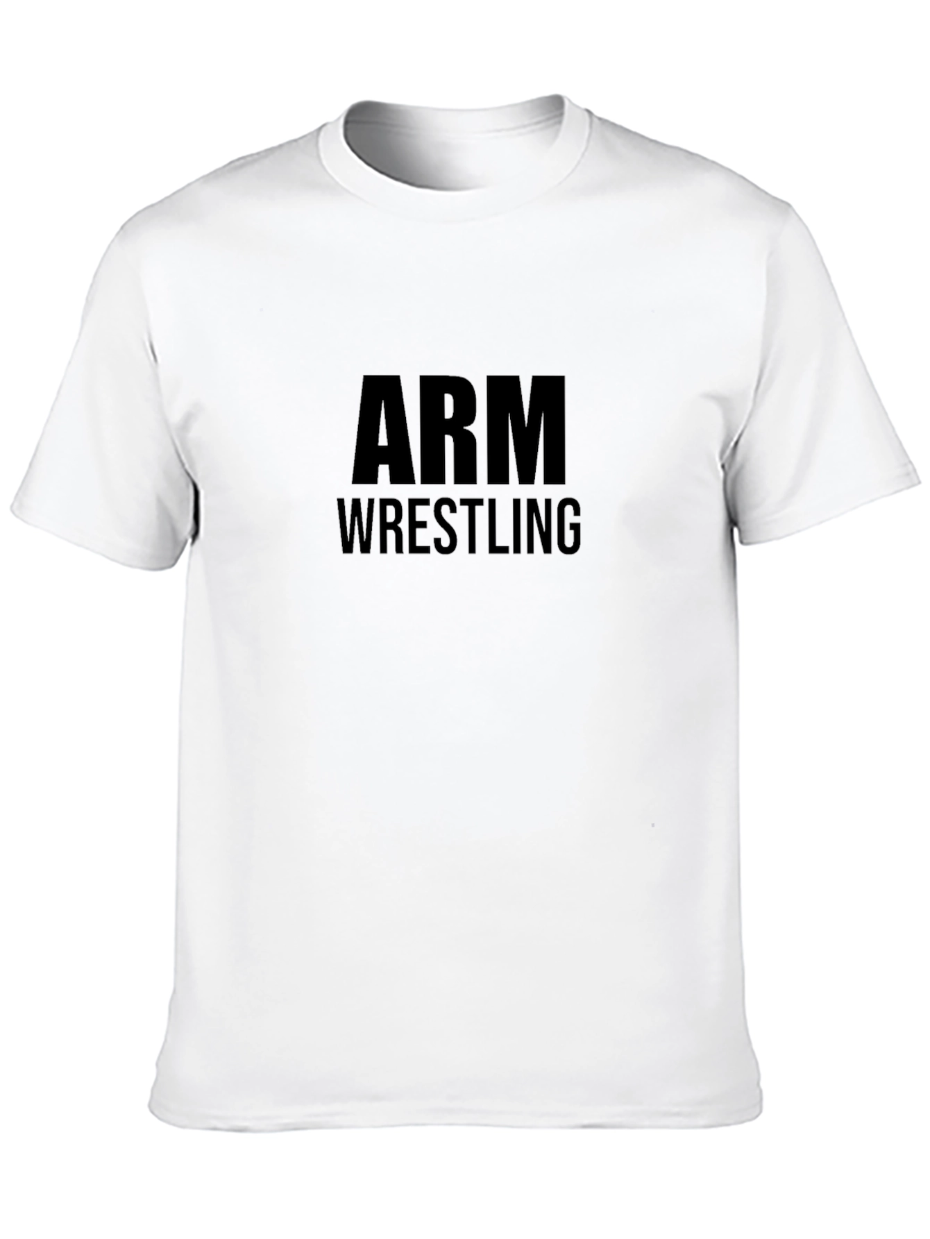 Arm Wrestling Graphic Tee - Black T-Shirt