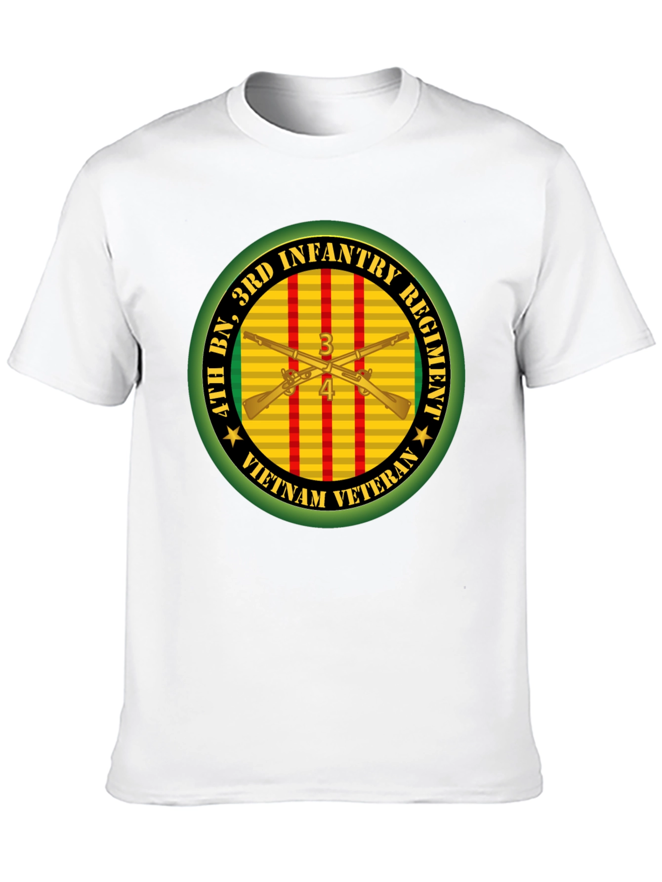 Vietnam Veteran 4th BN 3rd Infantry Regiment T-Shirt