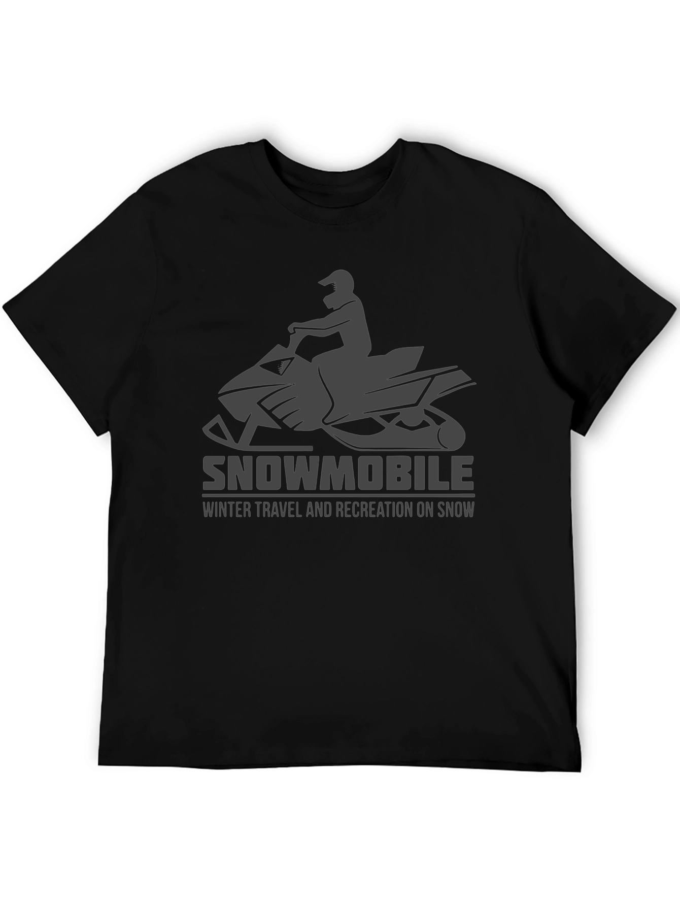 Snowmobile T-Shirt: Winter Adventure Apparel