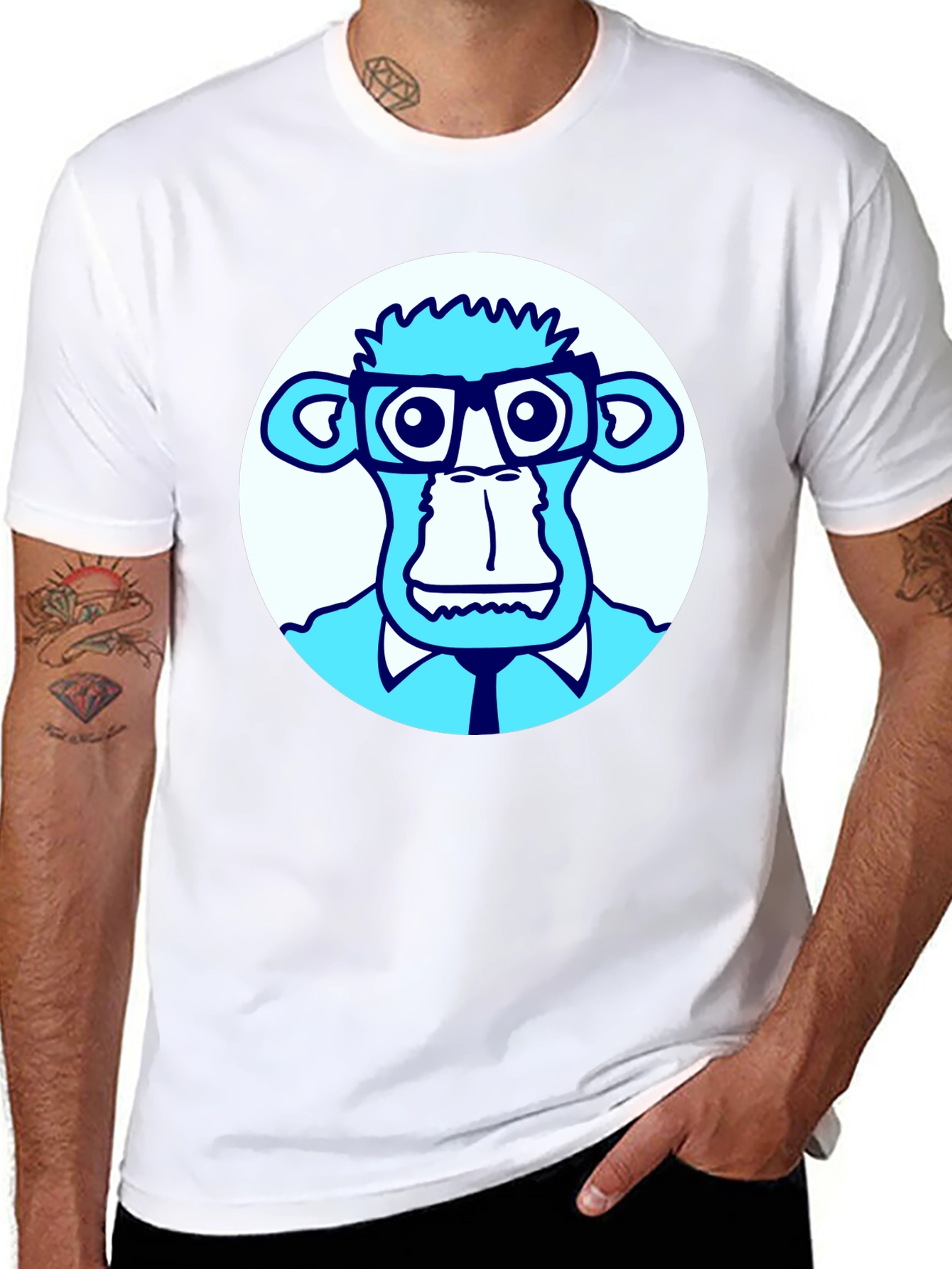 Ape Style T-Shirt - Smart Casual Design