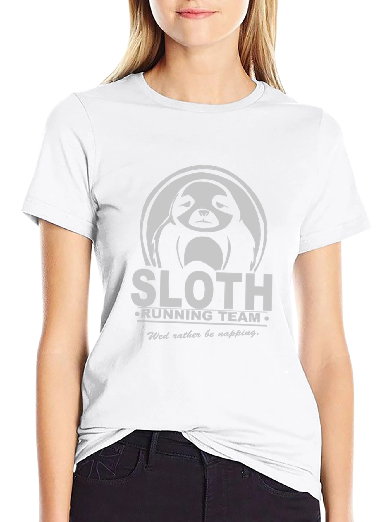 Sloth Running Team Graphic T-Shirt