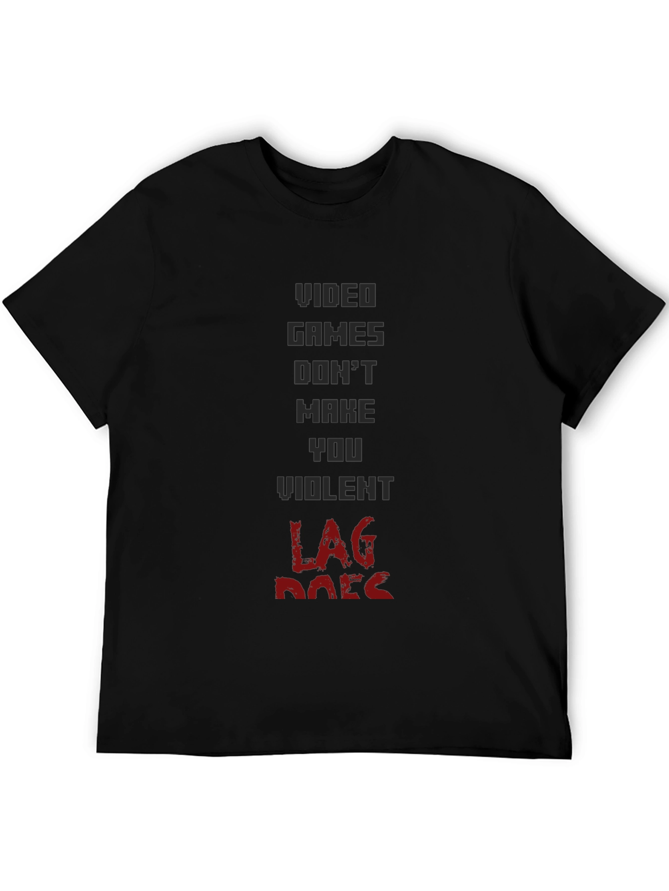 Video Game Lag Humor Graphic T-Shirt