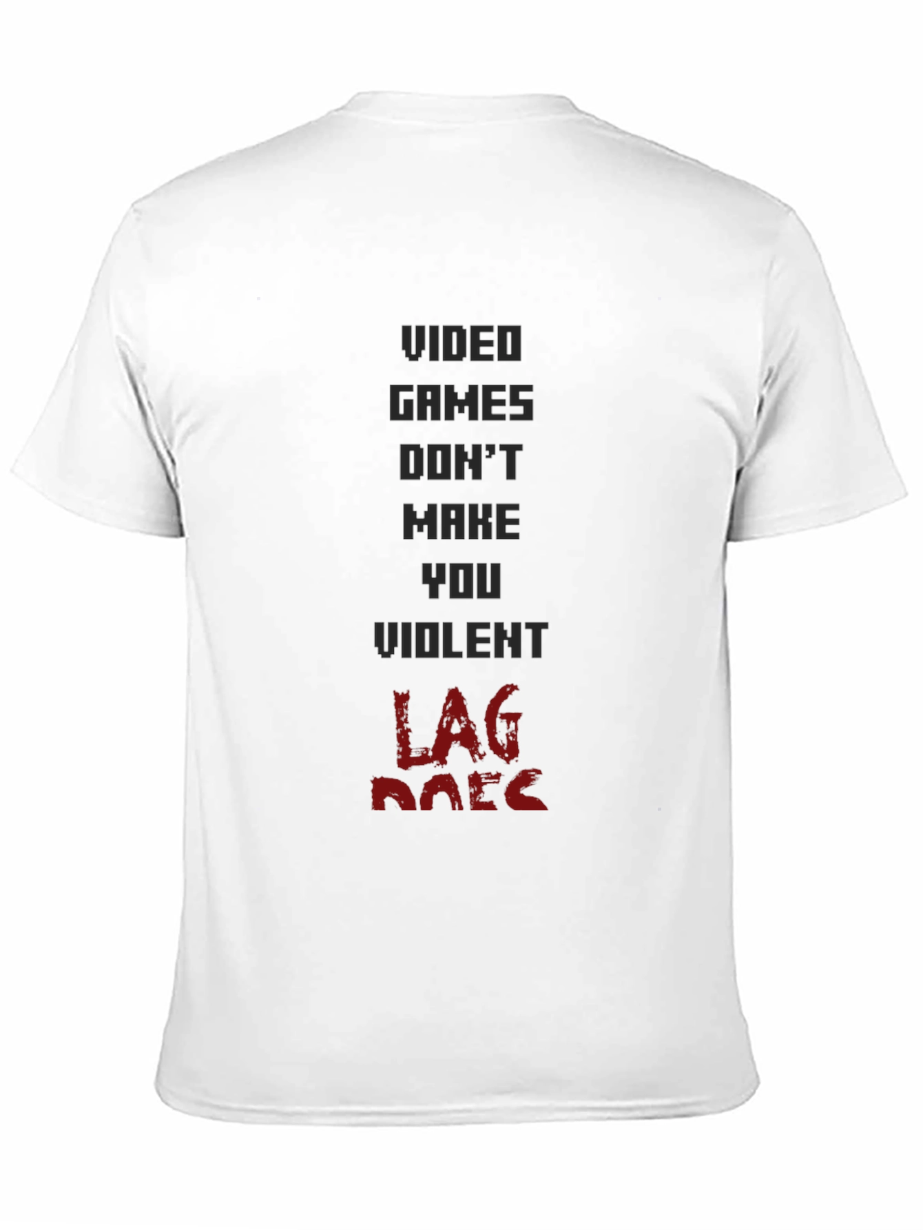 Video Game Lag Humor Graphic T-Shirt