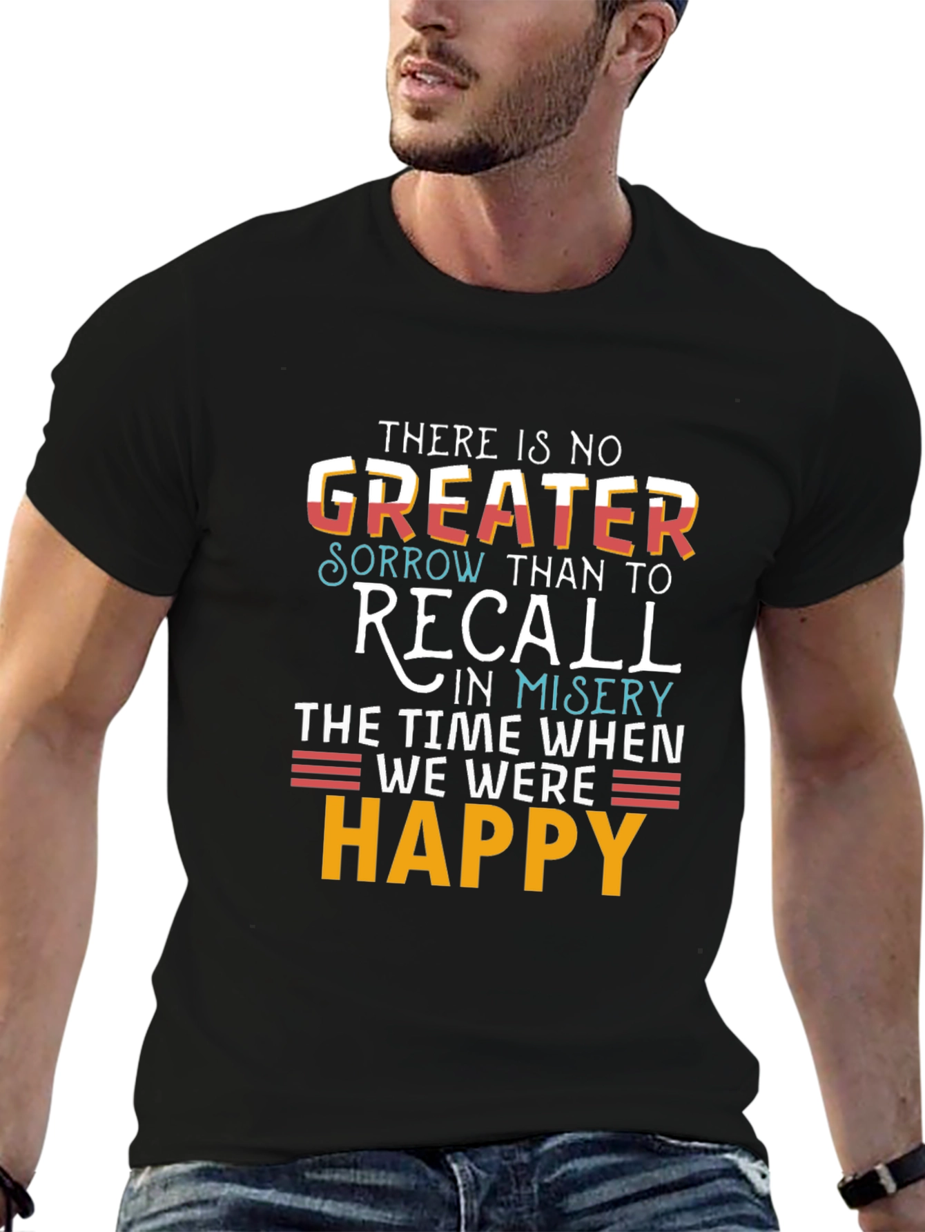 Motivational T-Shirt: Recall Happy Times