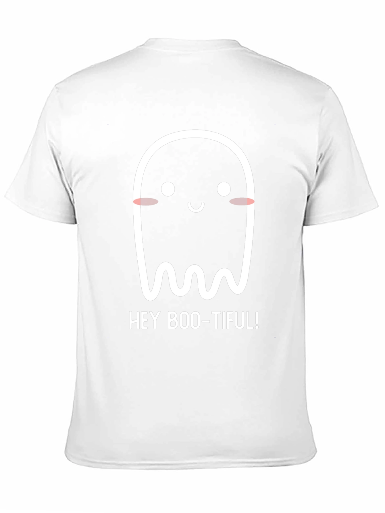 Hey Boo-Tiful Ghost Graphic T-Shirt