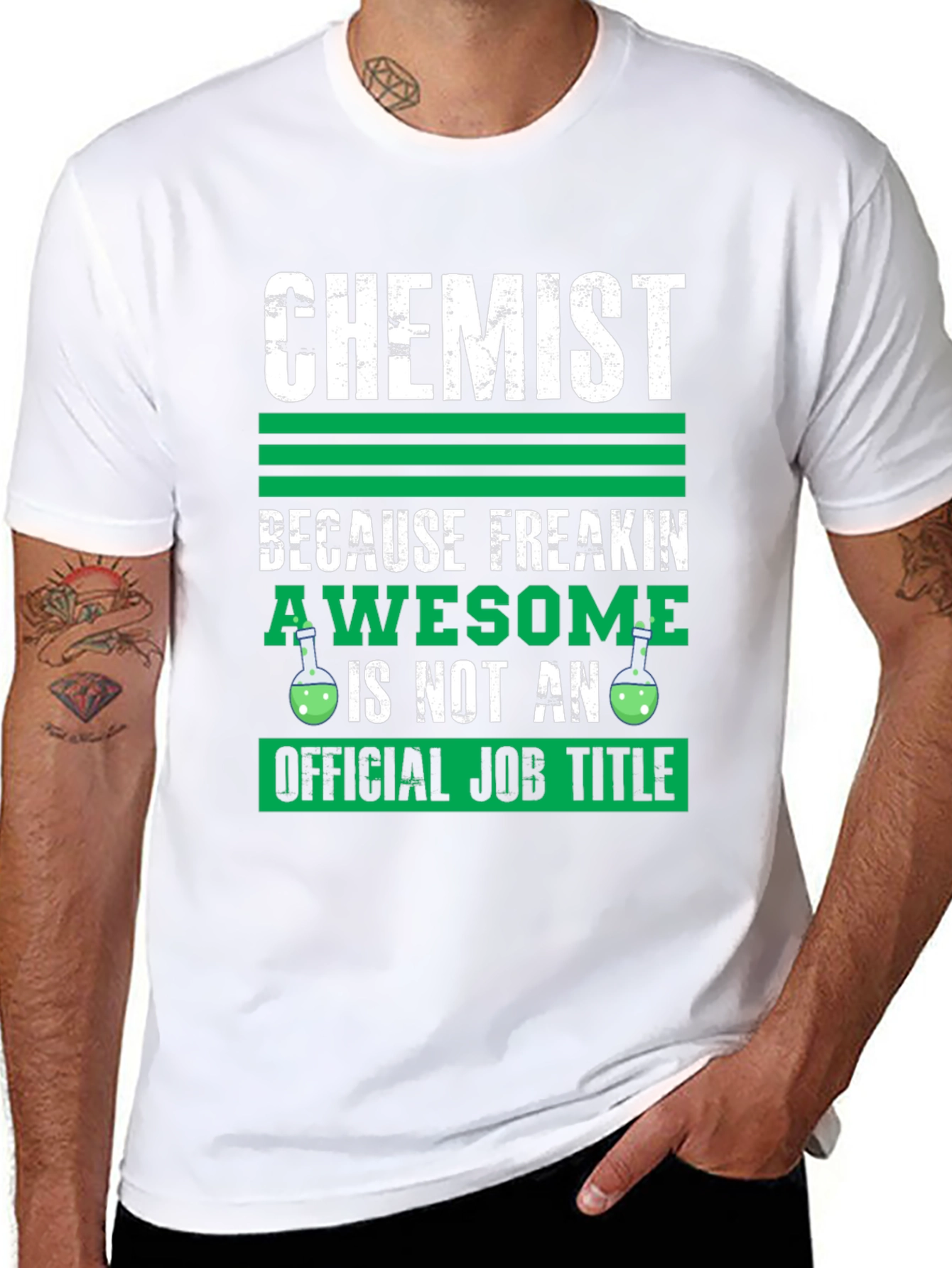 Chemist Awesome Job Title T-Shirt
