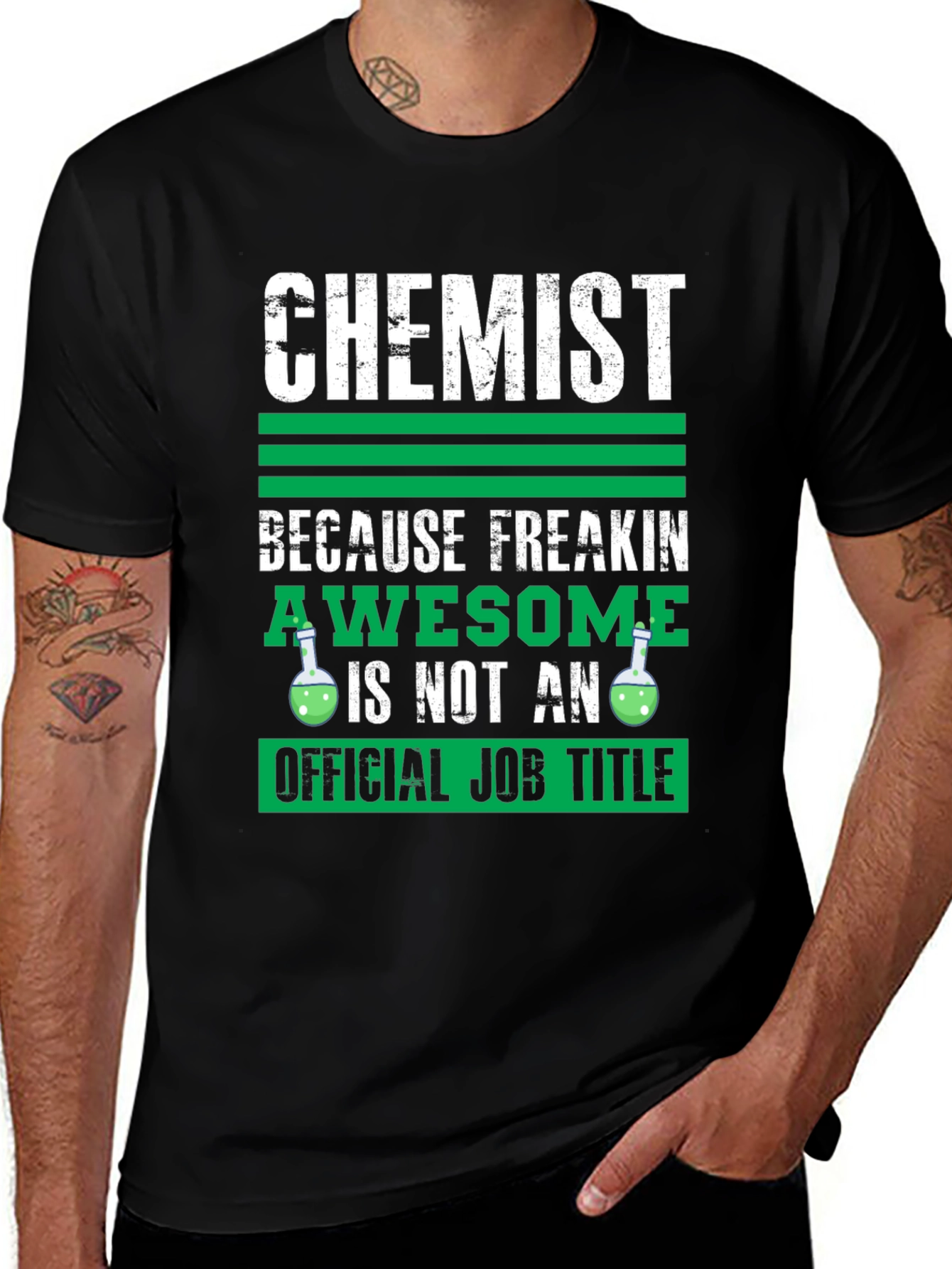 Chemist Awesome Job Title T-Shirt