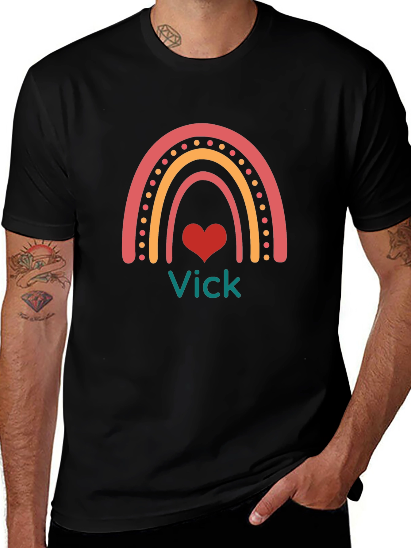Rainbow Vick T-Shirt