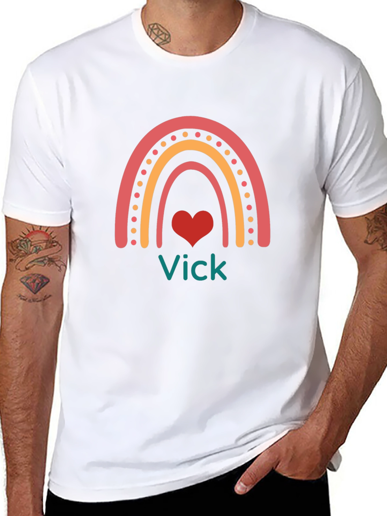 Rainbow Vick T-Shirt