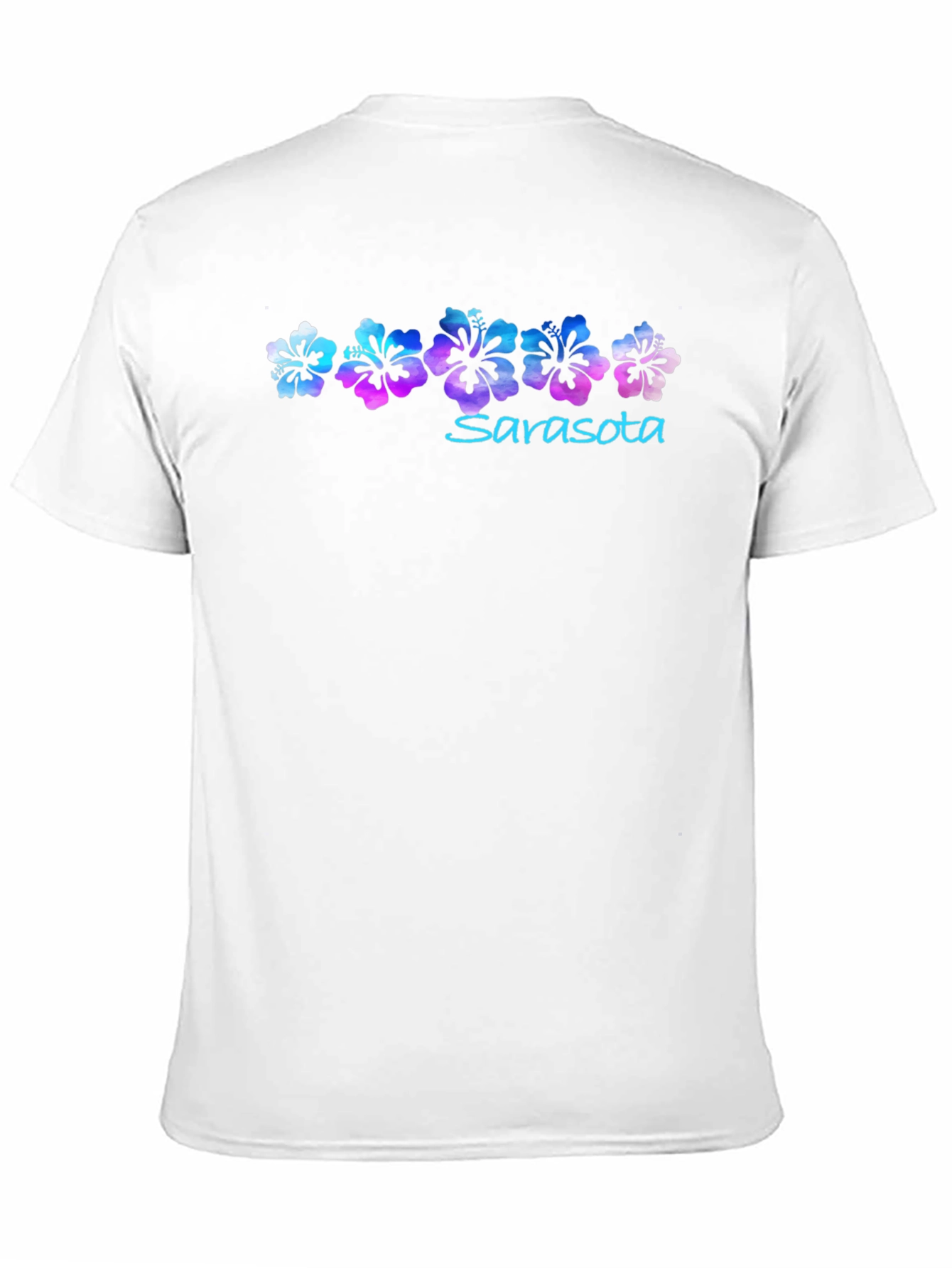 Sarasota Floral Black Graphic T-Shirt