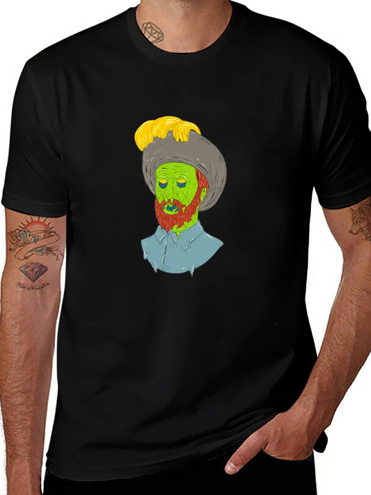 Zombie Cowboy Graphic Tee - Unique Design