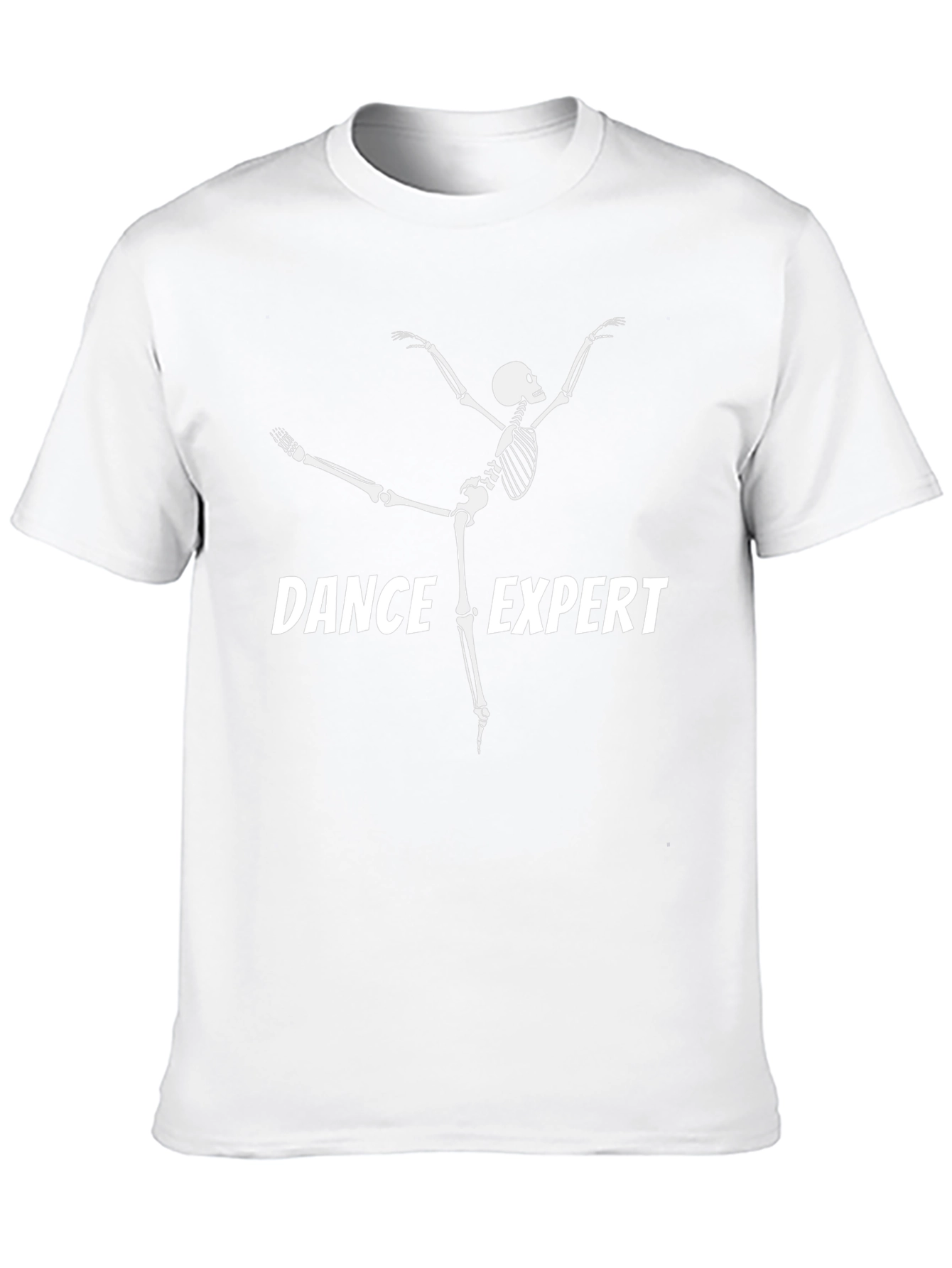 Dance Expert Skeleton Graphic Tee - Black