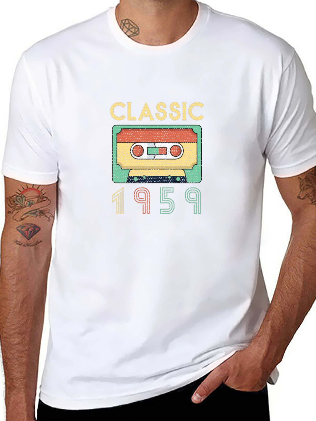 Classic 1959 Cassette Tape Design T-Shirt