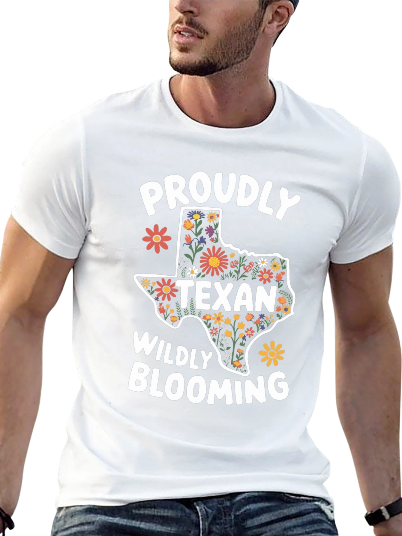 Proudly Texan Wildly Blooming T-Shirt