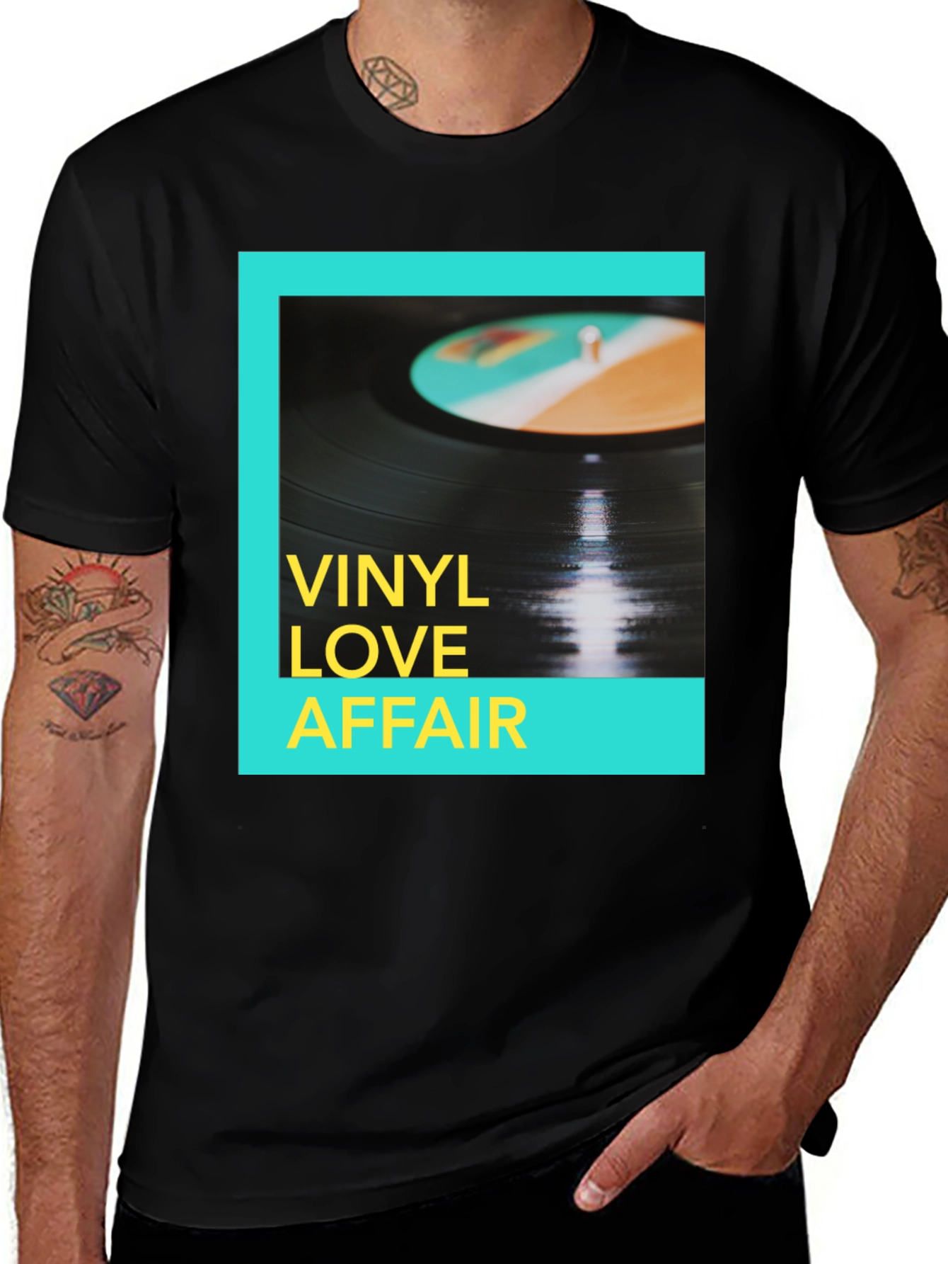 Vinyl Love Affair Graphic Tee