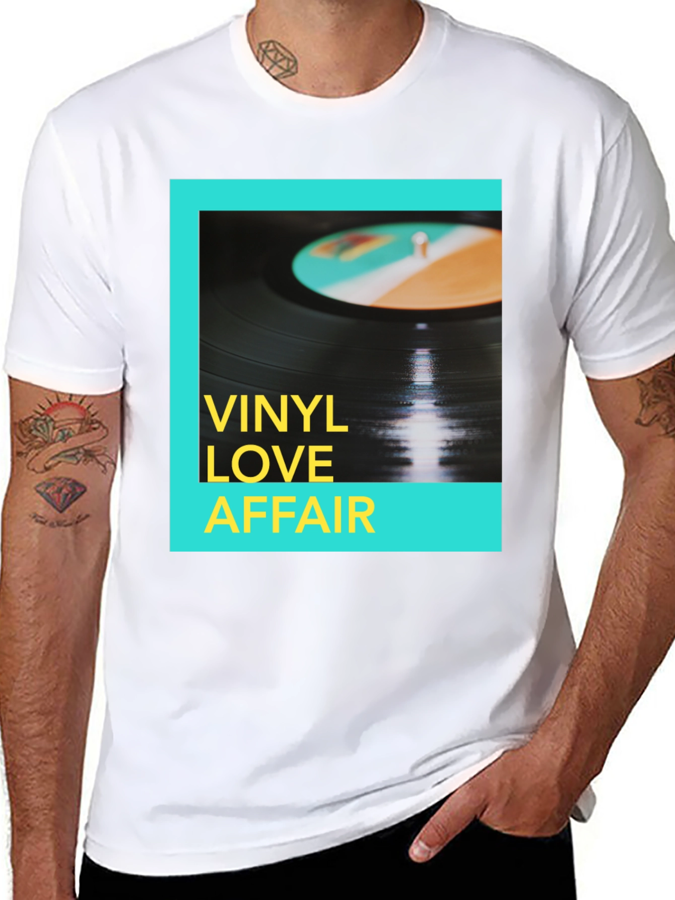 Vinyl Love Affair Graphic Tee