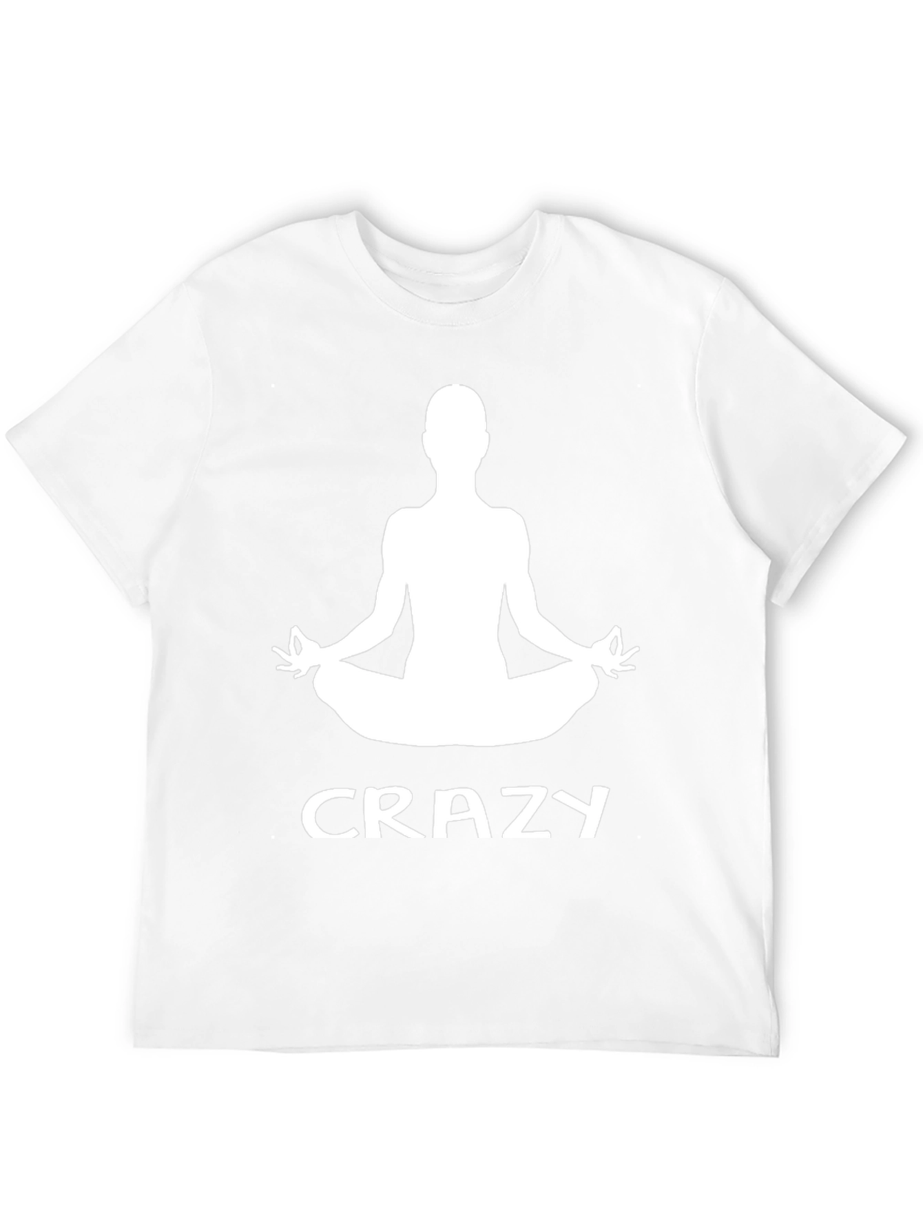 Crazy Yoga T-Shirt - Funny Meditating Tee
