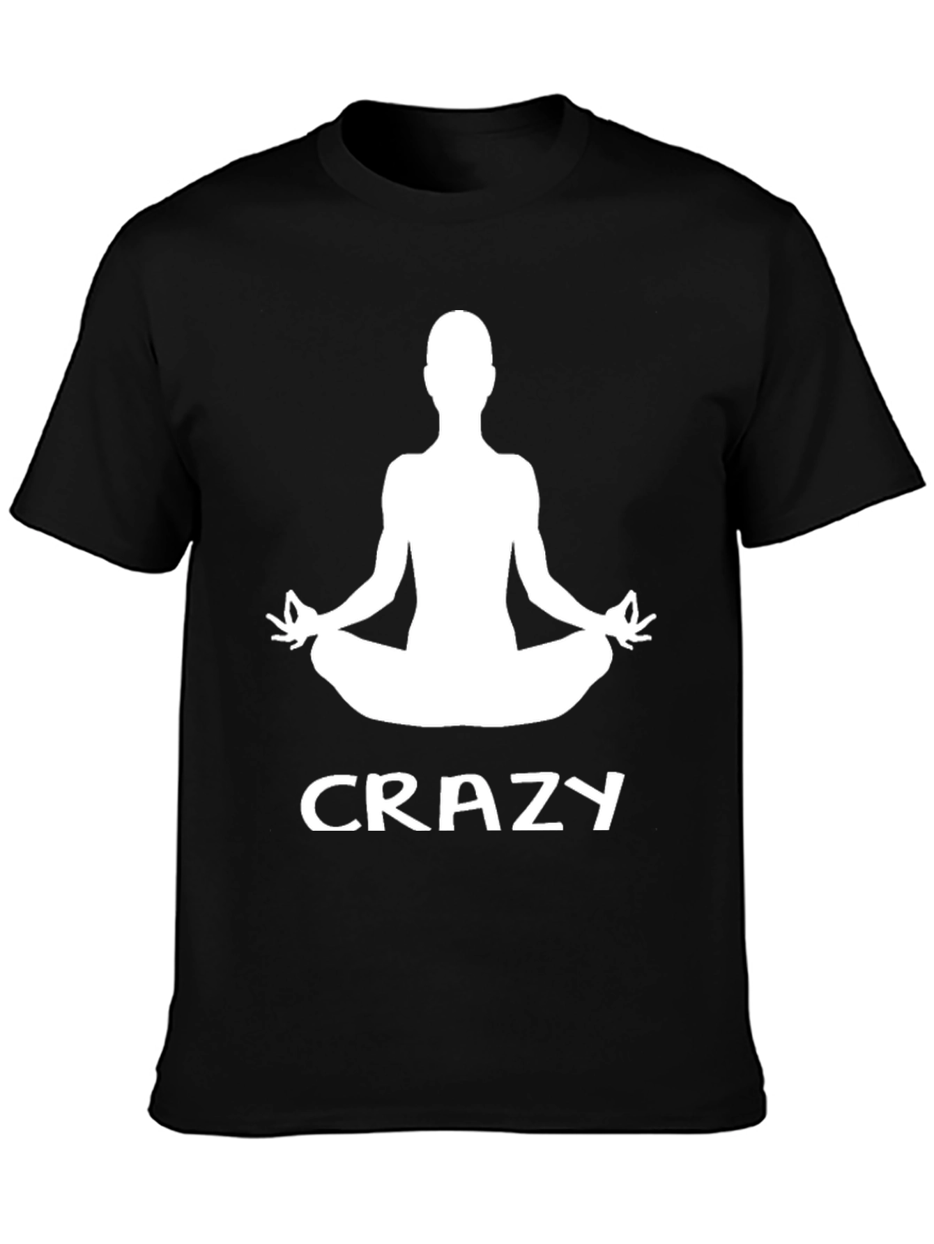 Crazy Yoga T-Shirt - Funny Meditating Tee