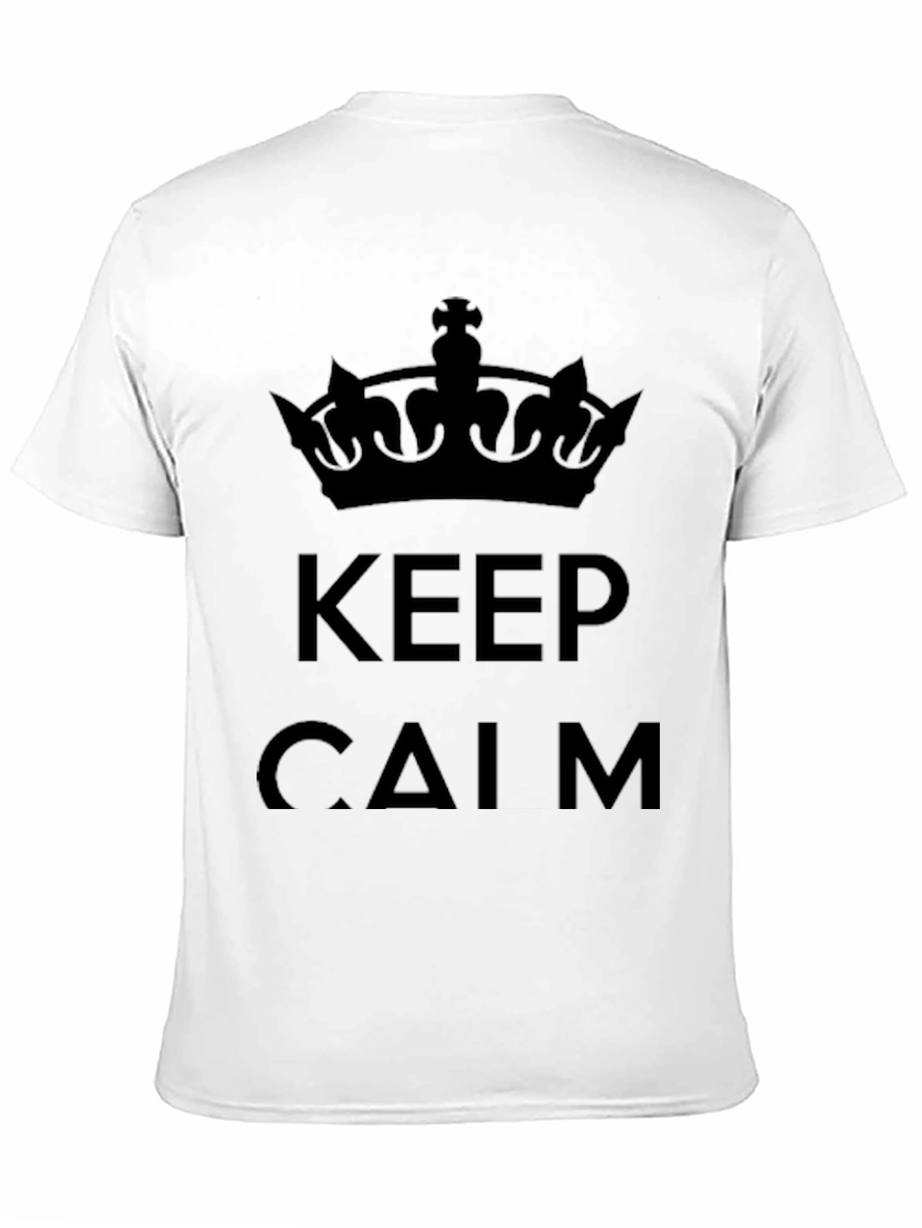 Keep Calm Crown Graphic Tee
