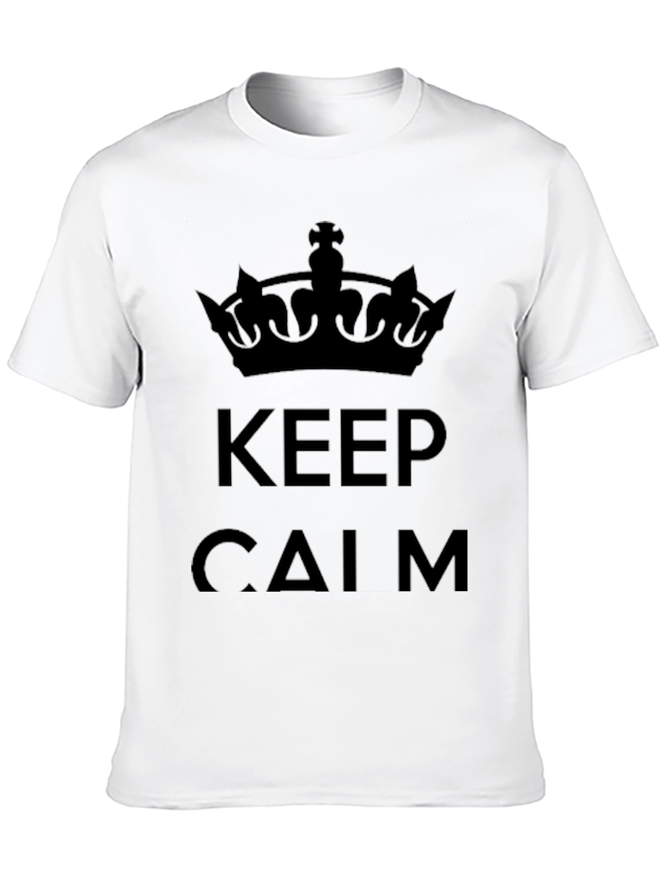 Keep Calm Crown Graphic Tee