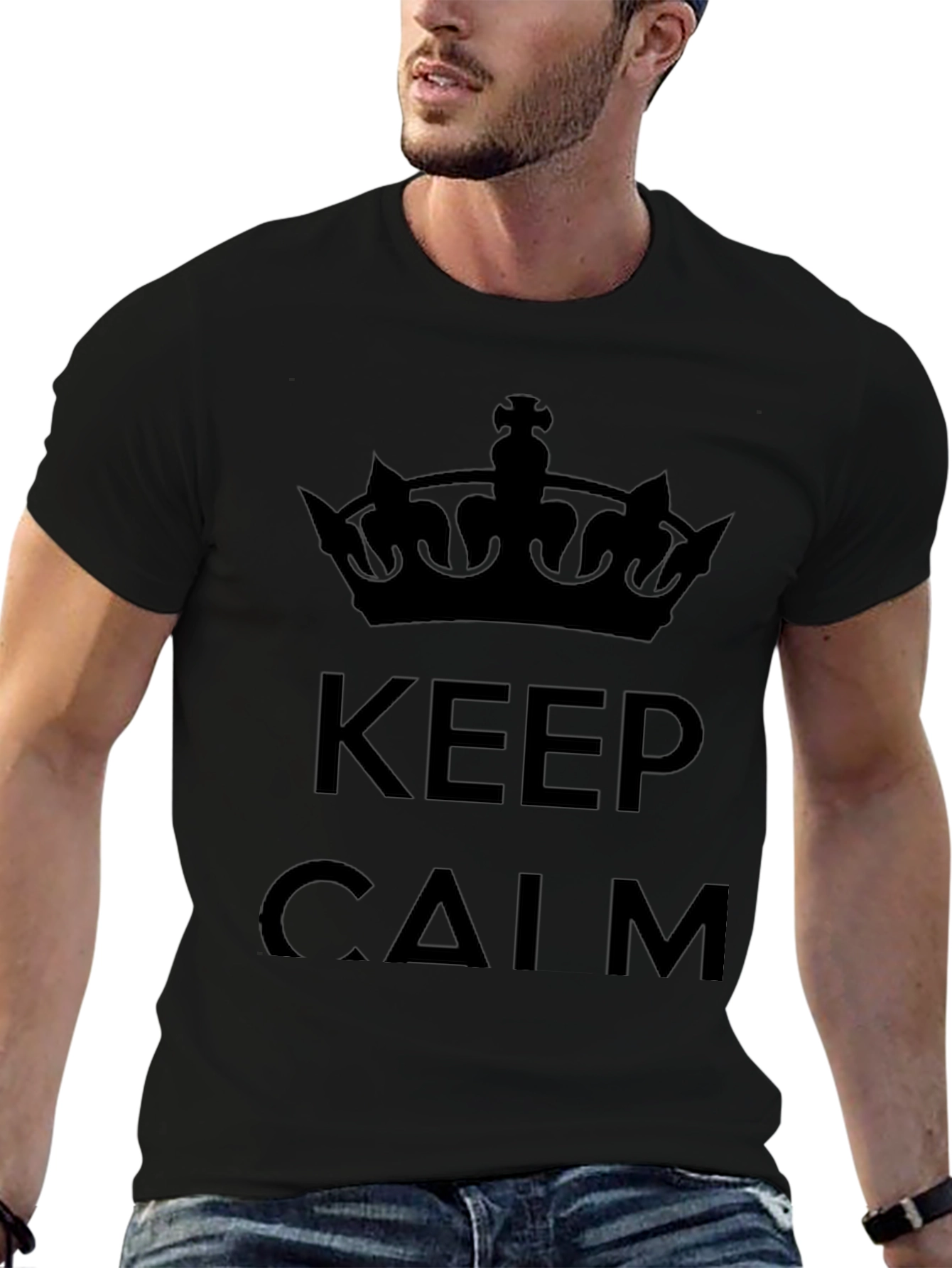 Keep Calm Crown Graphic Tee
