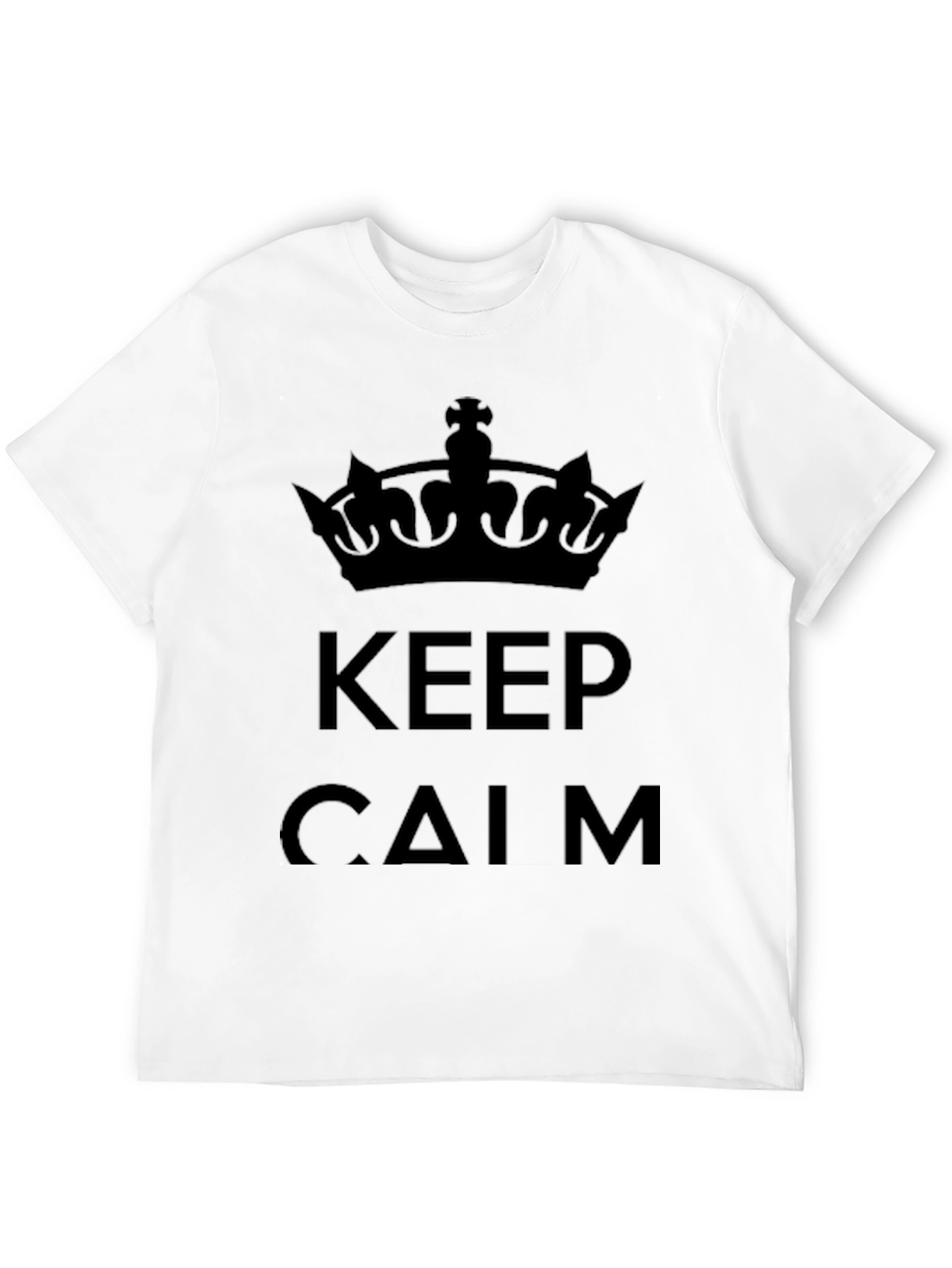 Keep Calm Crown Graphic Tee