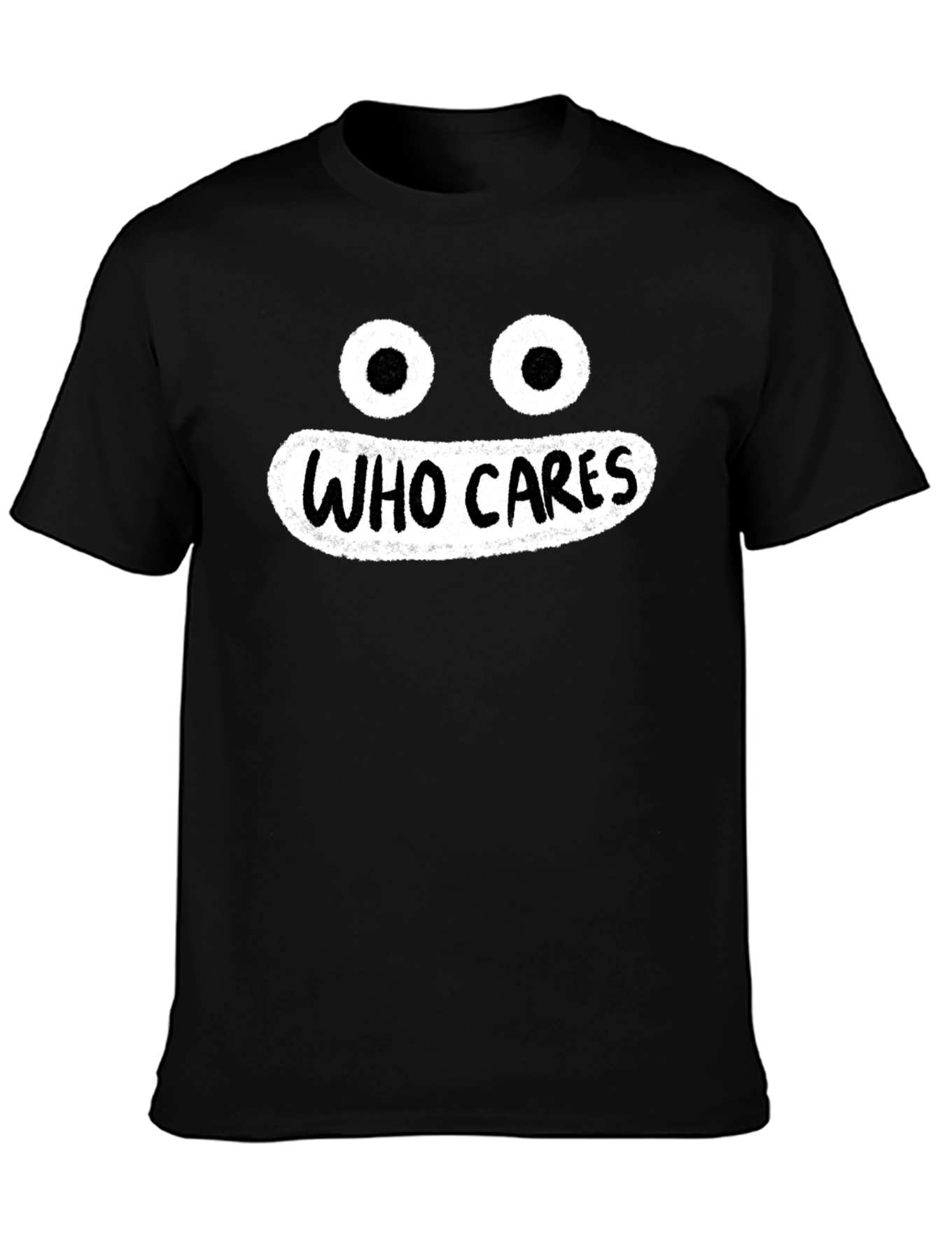 Who Cares Graphic T-Shirt - Funny Sarcastic Tee