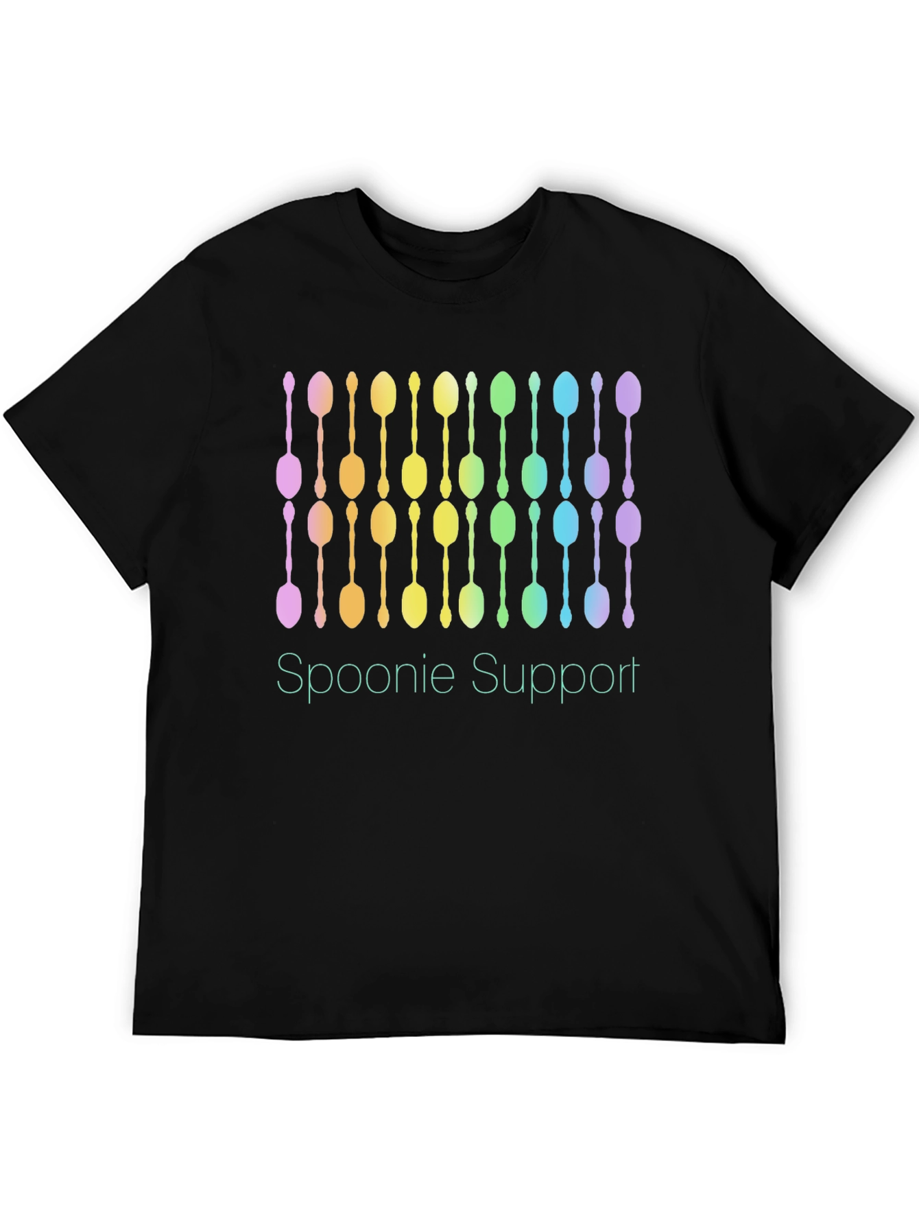 Spoonie Support Graphic T-Shirt - Chronic Illness Awareness