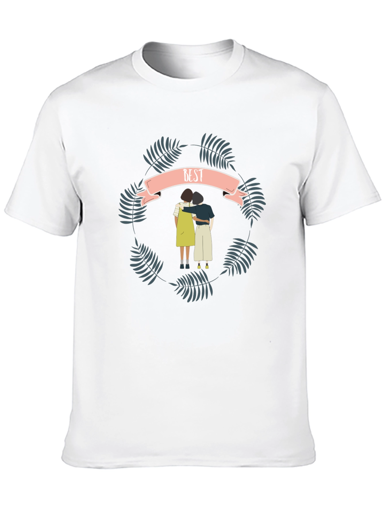 Best Friends Graphic Tee - Black
