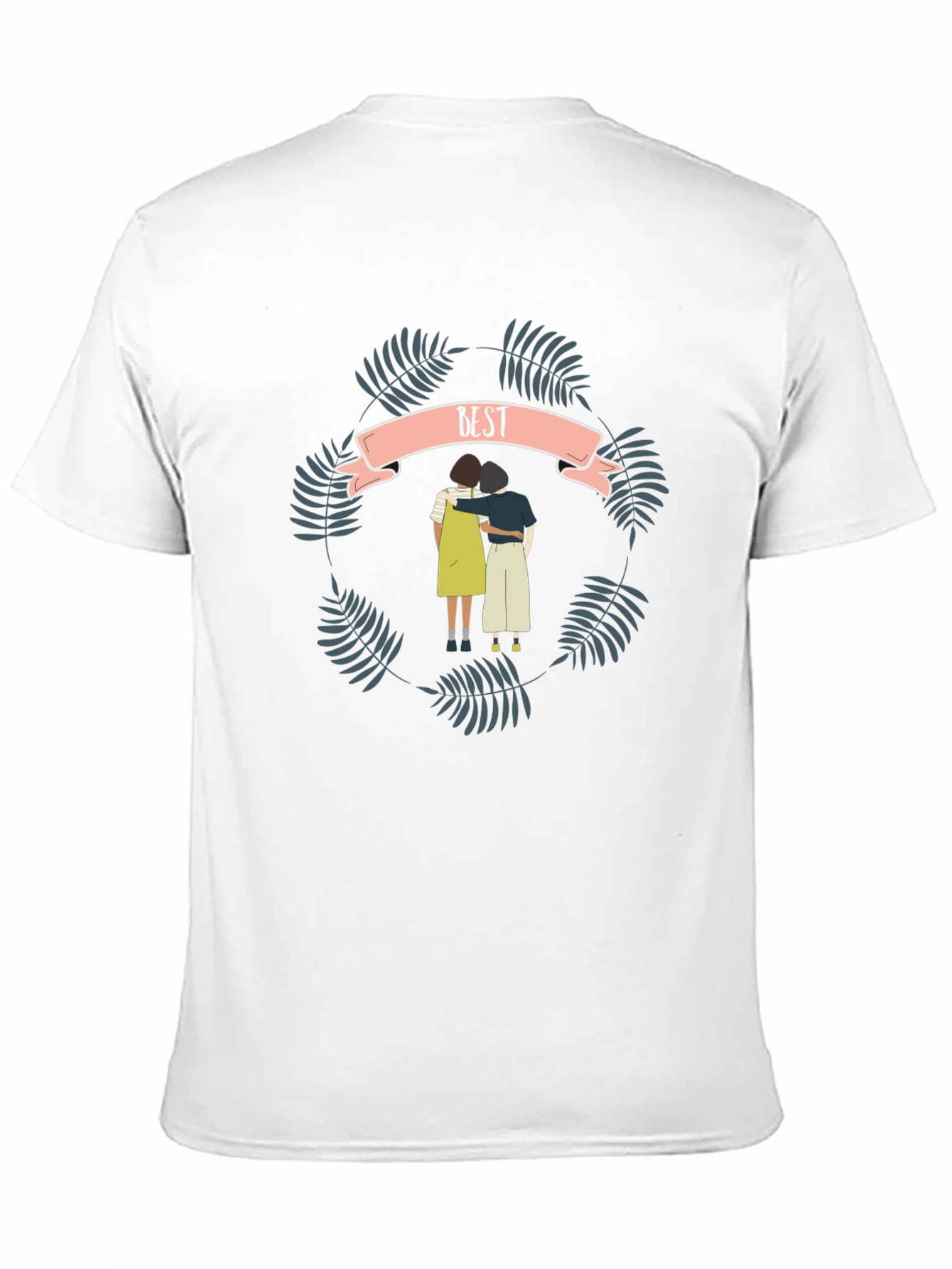 Best Friends Graphic Tee - Black