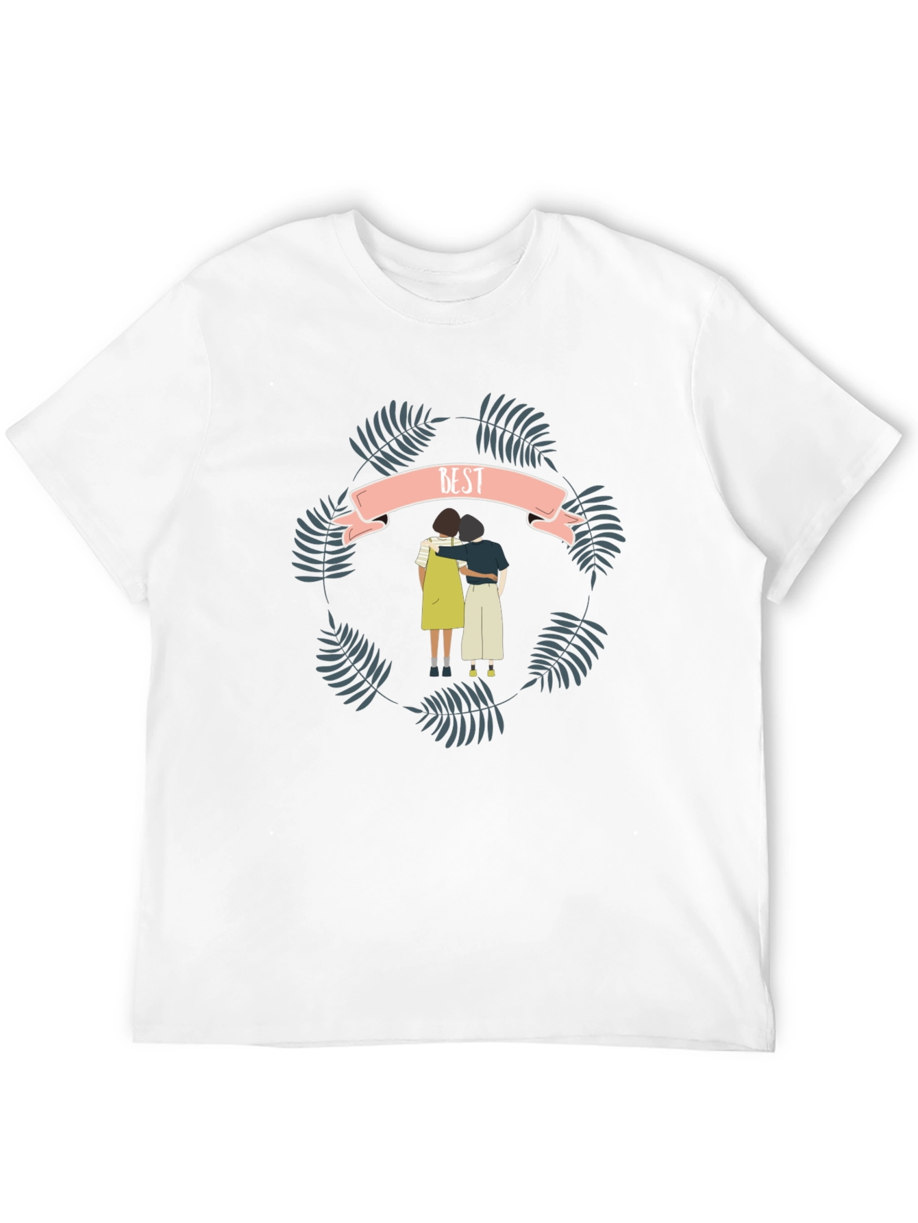 Best Friends Graphic Tee - Black