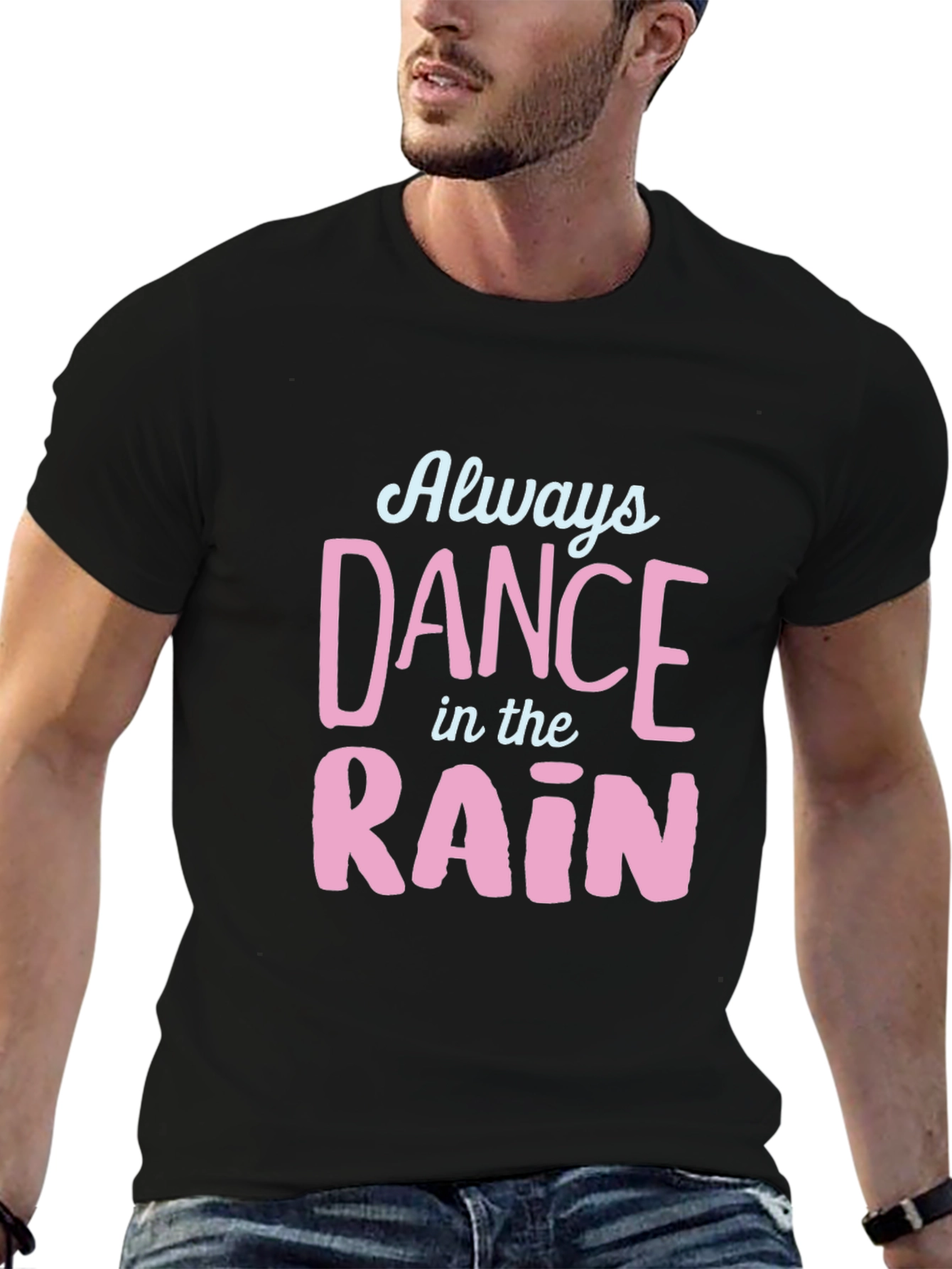 Dance in the Rain Black T-Shirt