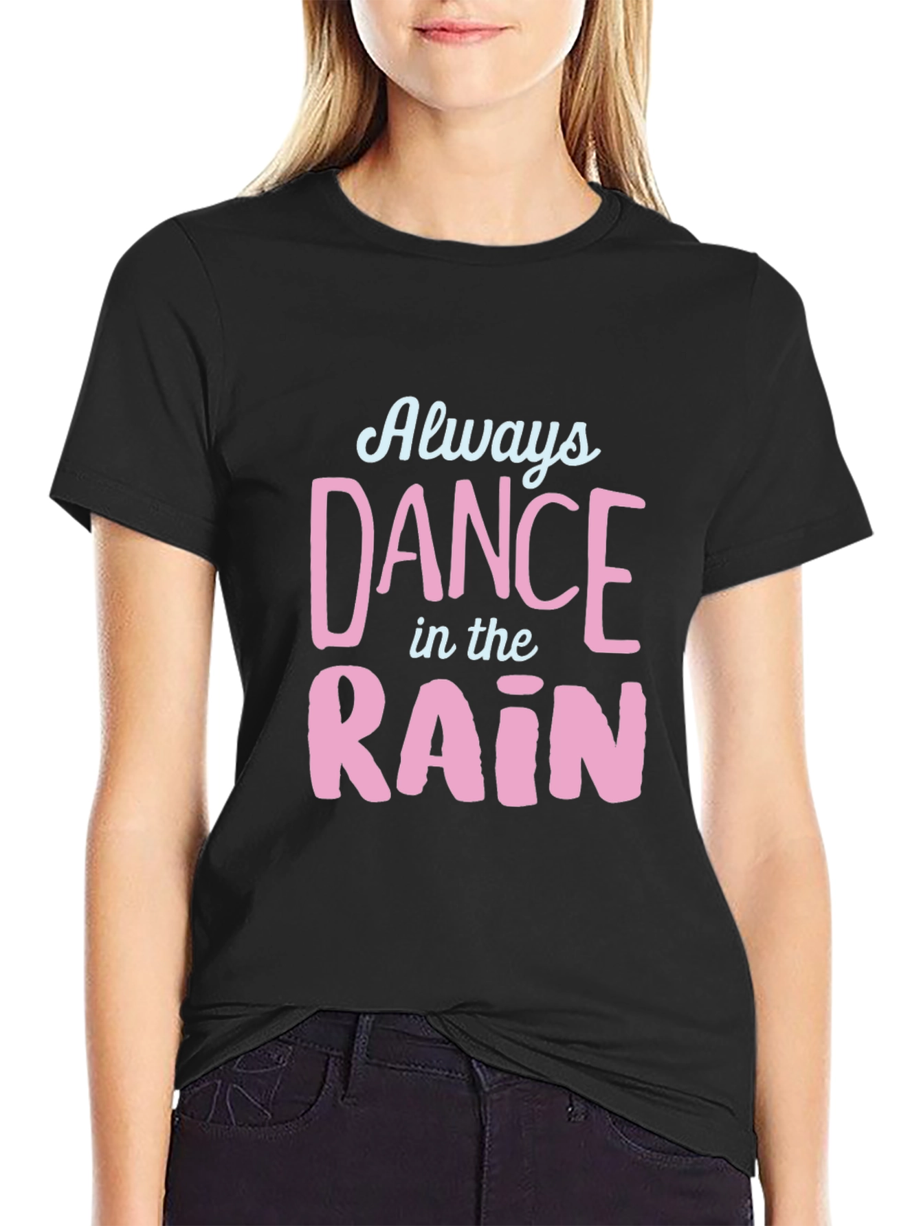 Dance in the Rain Black T-Shirt