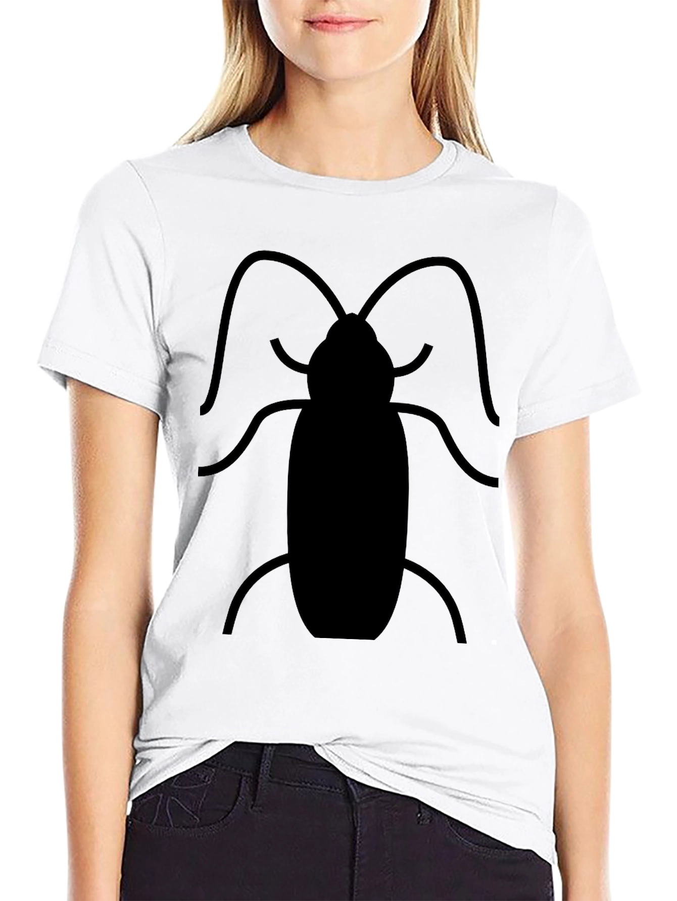 Cockroach Graphic Tee - Black Novelty T-Shirt