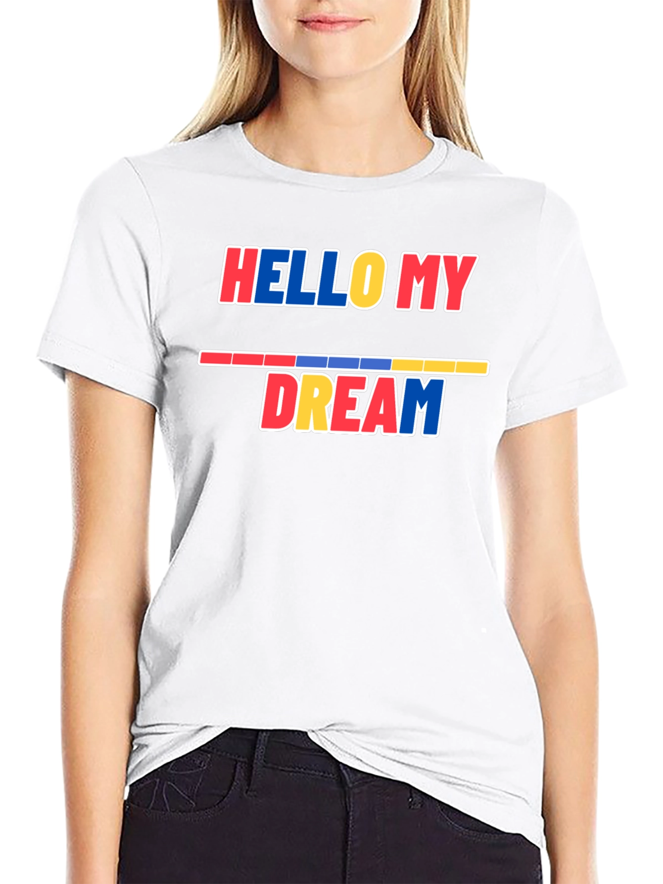 Hello My Dream Graphic T-Shirt - Casual Comfort