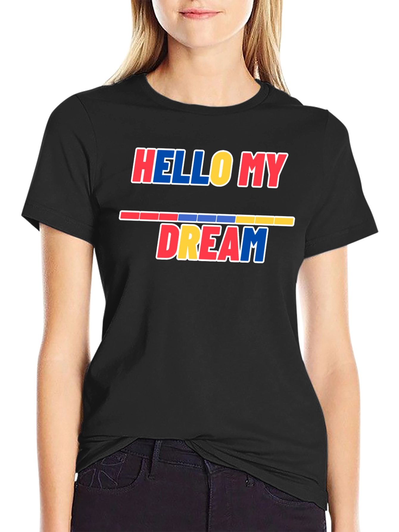 Hello My Dream Graphic T-Shirt - Casual Comfort