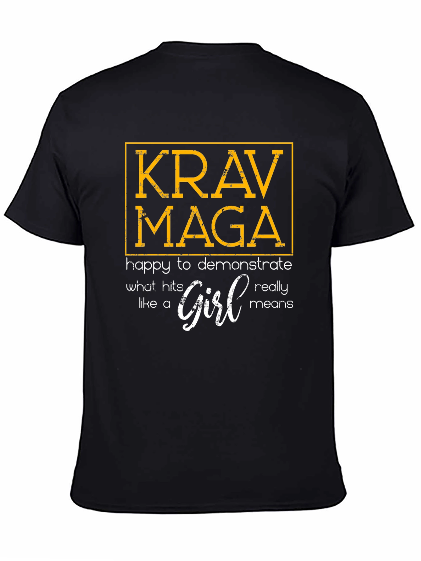 Krav Maga Like a Girl Graphic T-Shirt