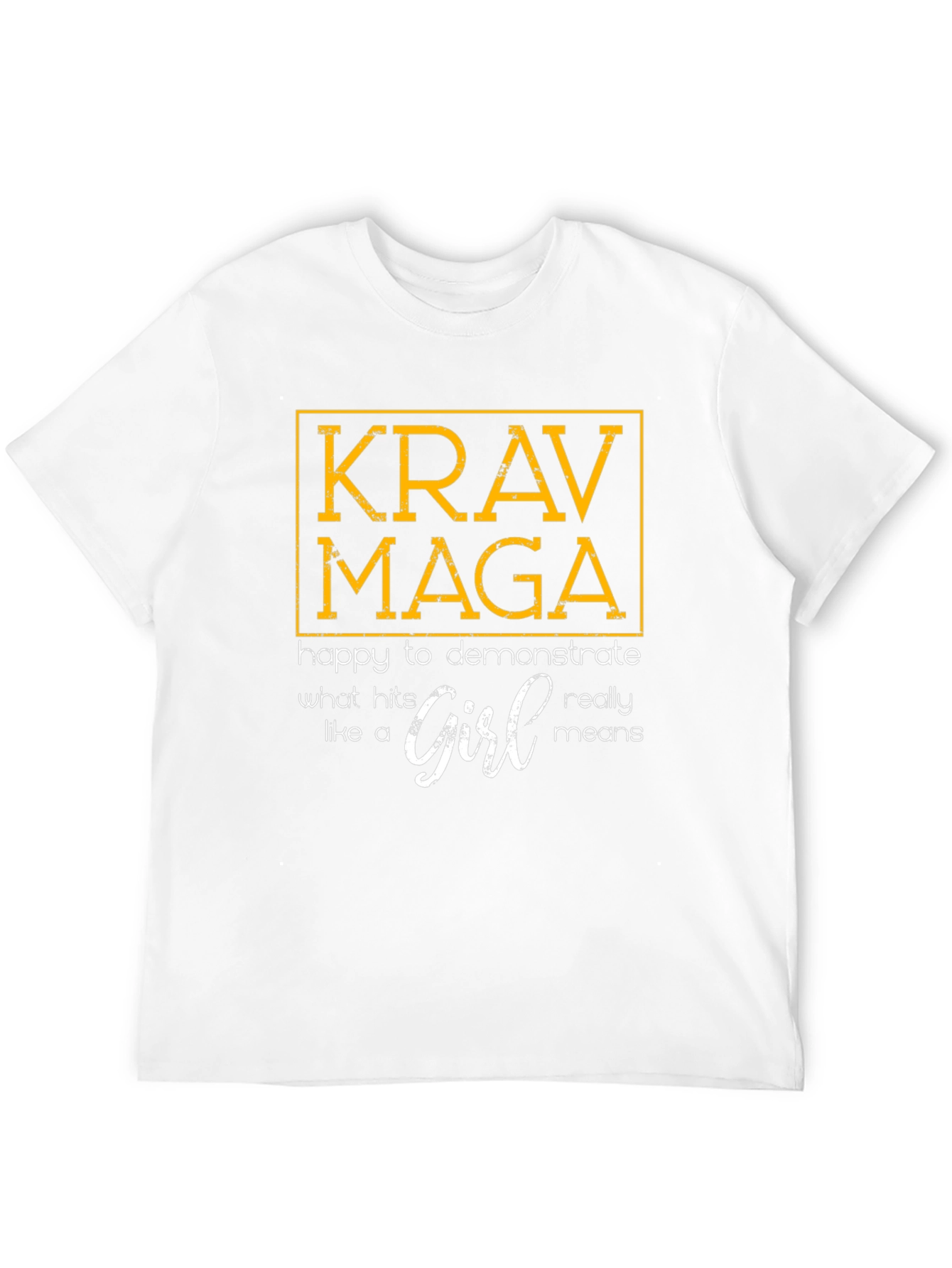 Krav Maga Like a Girl Graphic T-Shirt