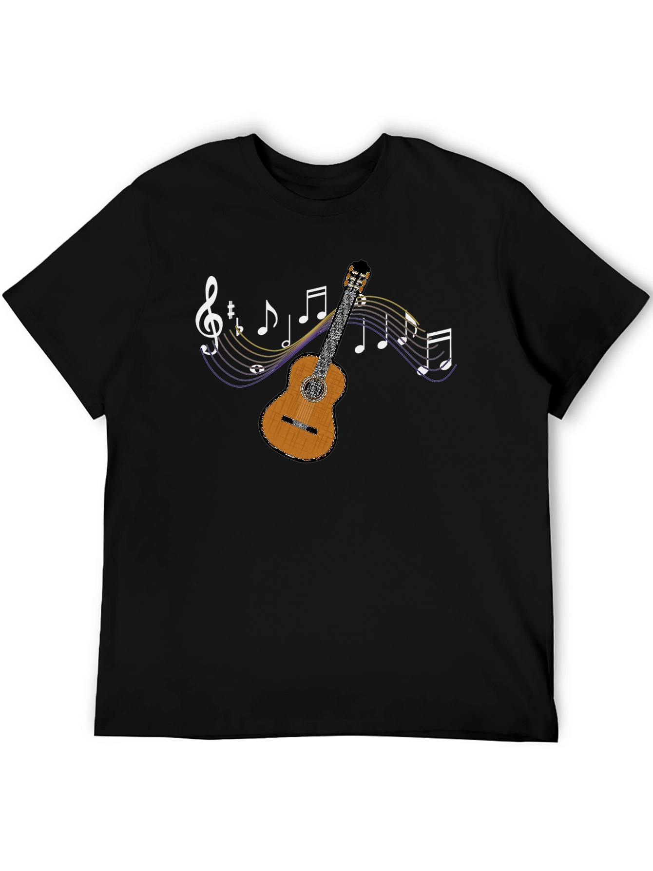 Musical Guitar Graphic T-Shirt - Stylish & Unique!
