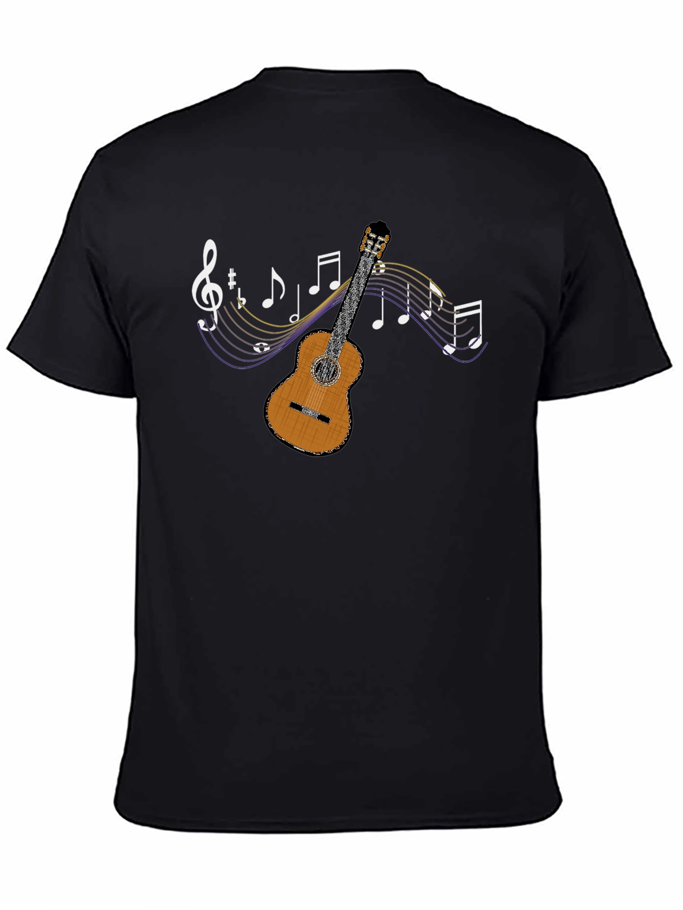 Musical Guitar Graphic T-Shirt - Stylish & Unique!