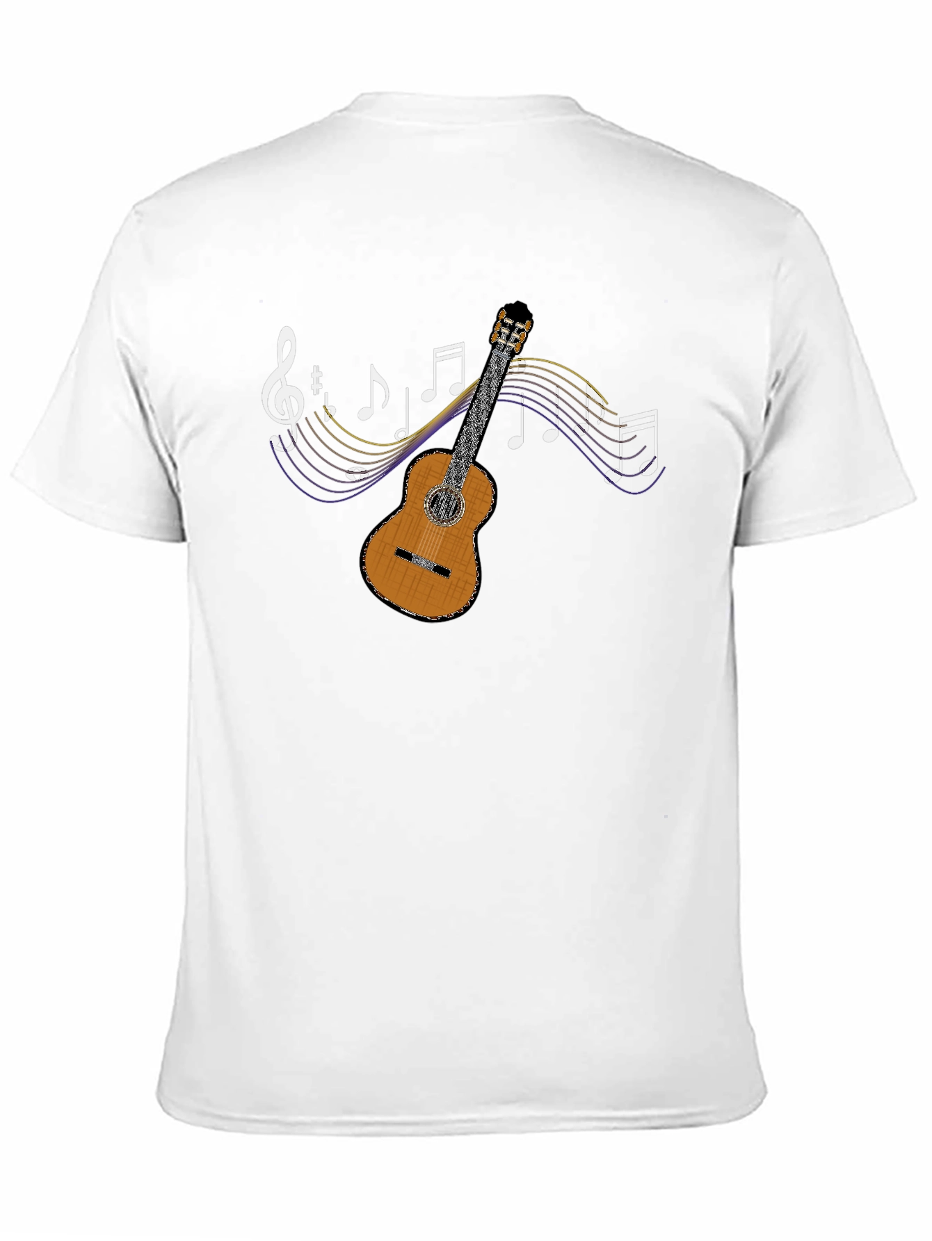 Musical Guitar Graphic T-Shirt - Stylish & Unique!