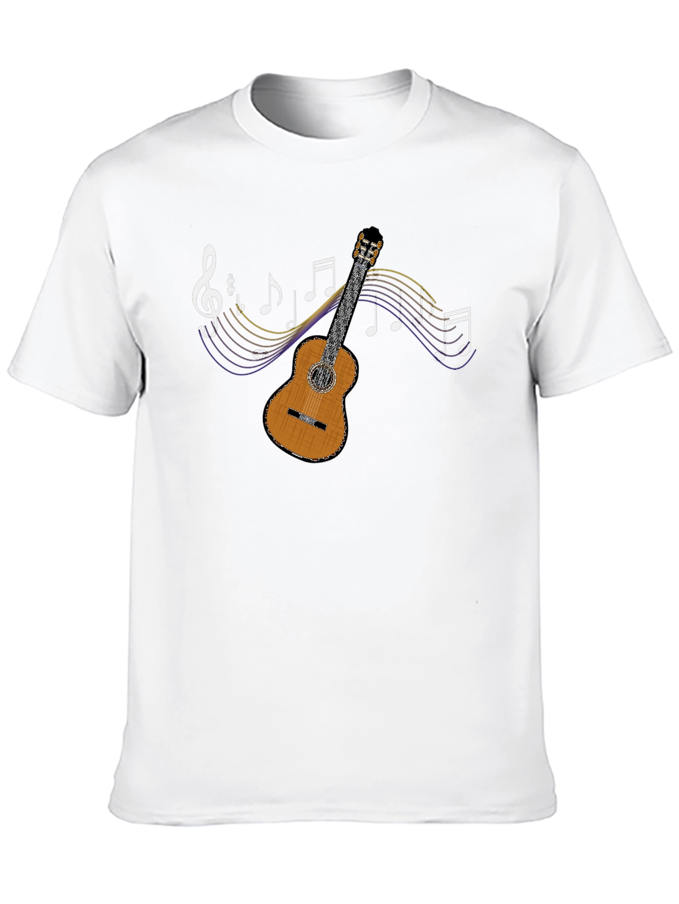 Musical Guitar Graphic T-Shirt - Stylish & Unique!