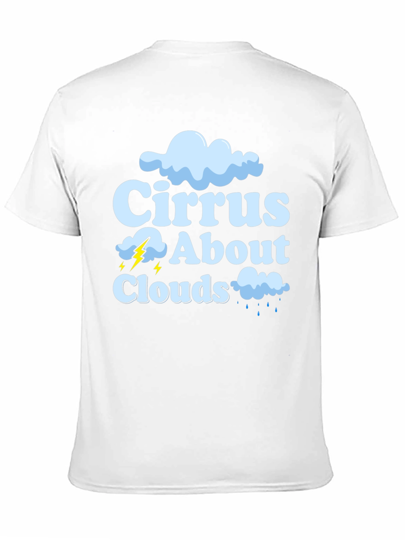 Cirrus About Clouds Graphic T-Shirt