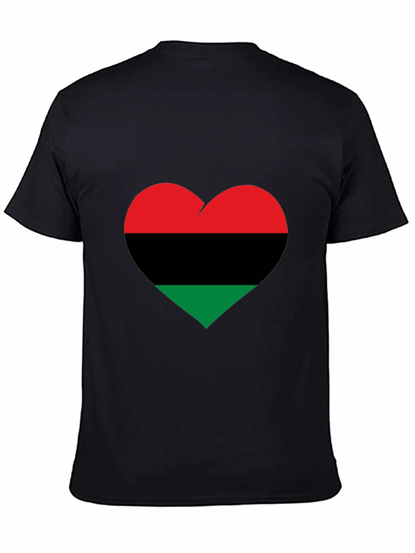 Pan-African Flag Heart Tee