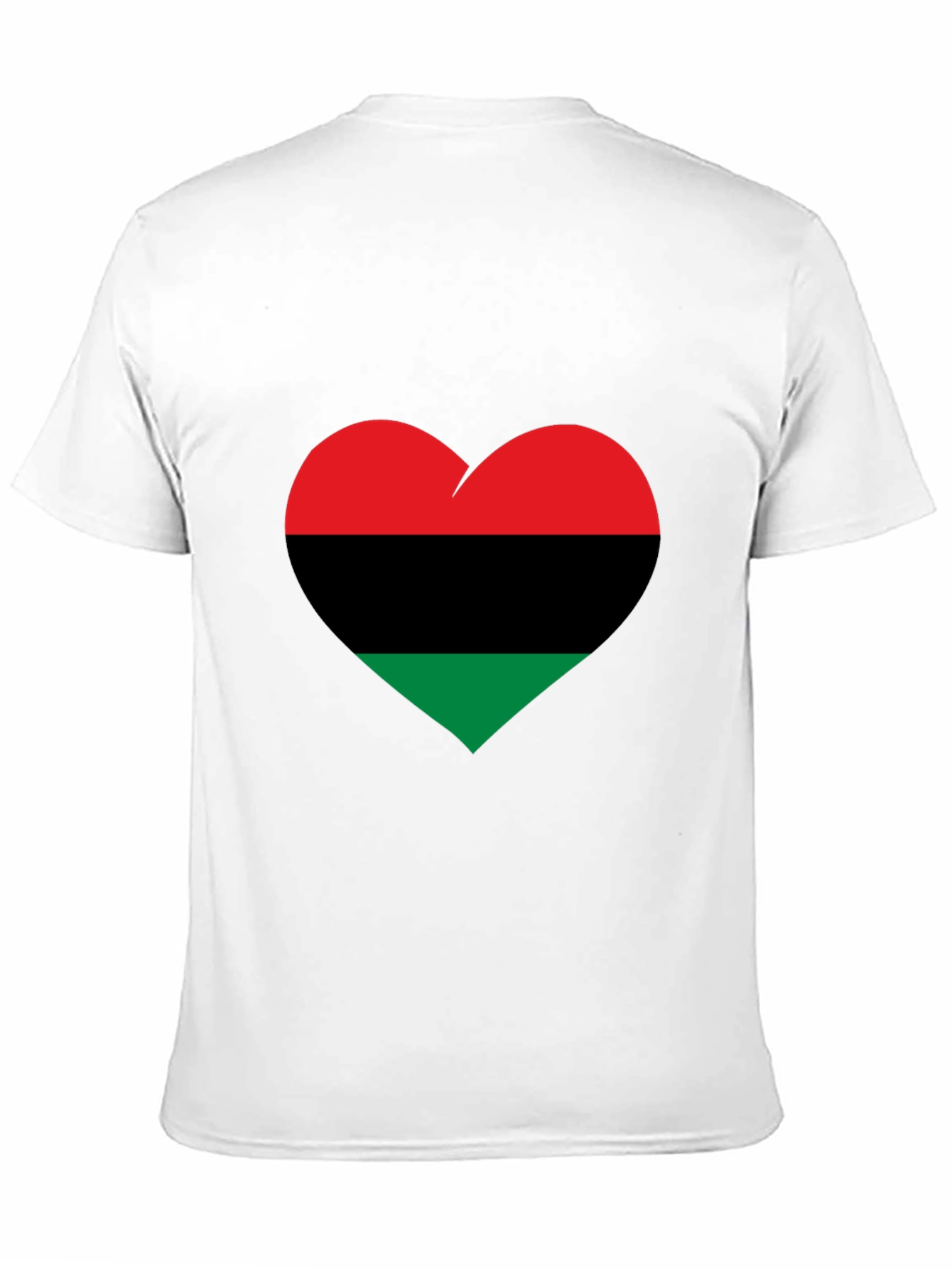 Pan-African Flag Heart Tee