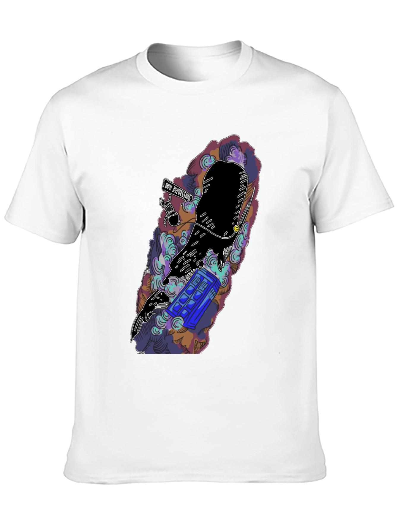 Doctor Who TARDIS Graphic Black T-Shirt