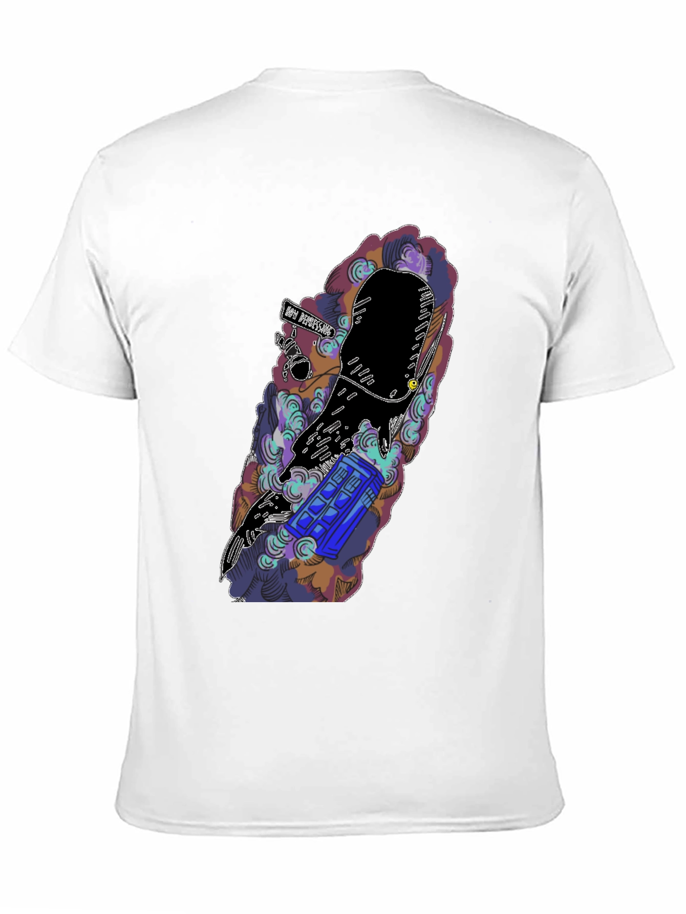 Doctor Who TARDIS Graphic Black T-Shirt