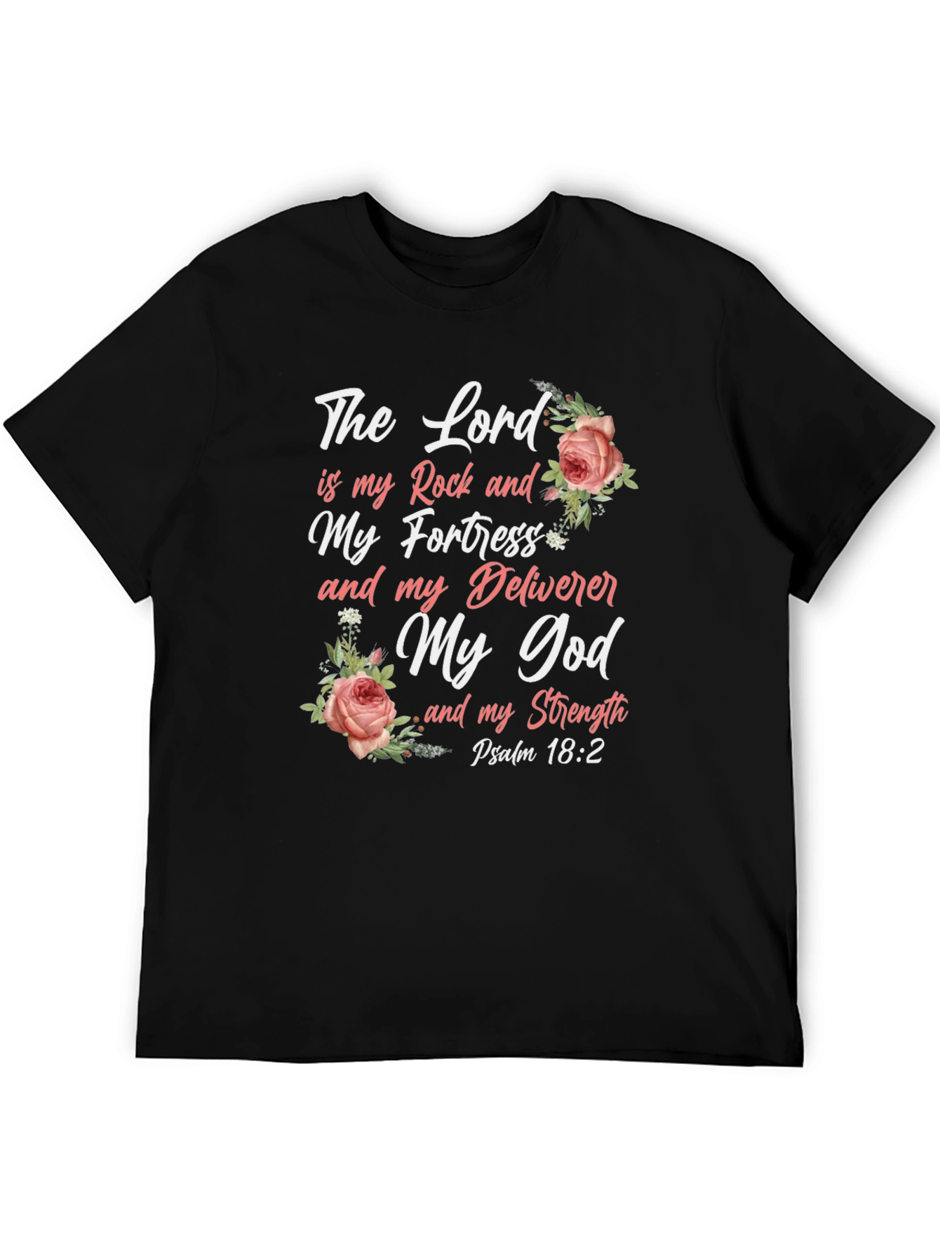 The Lord is My Rock Christian T-Shirt
