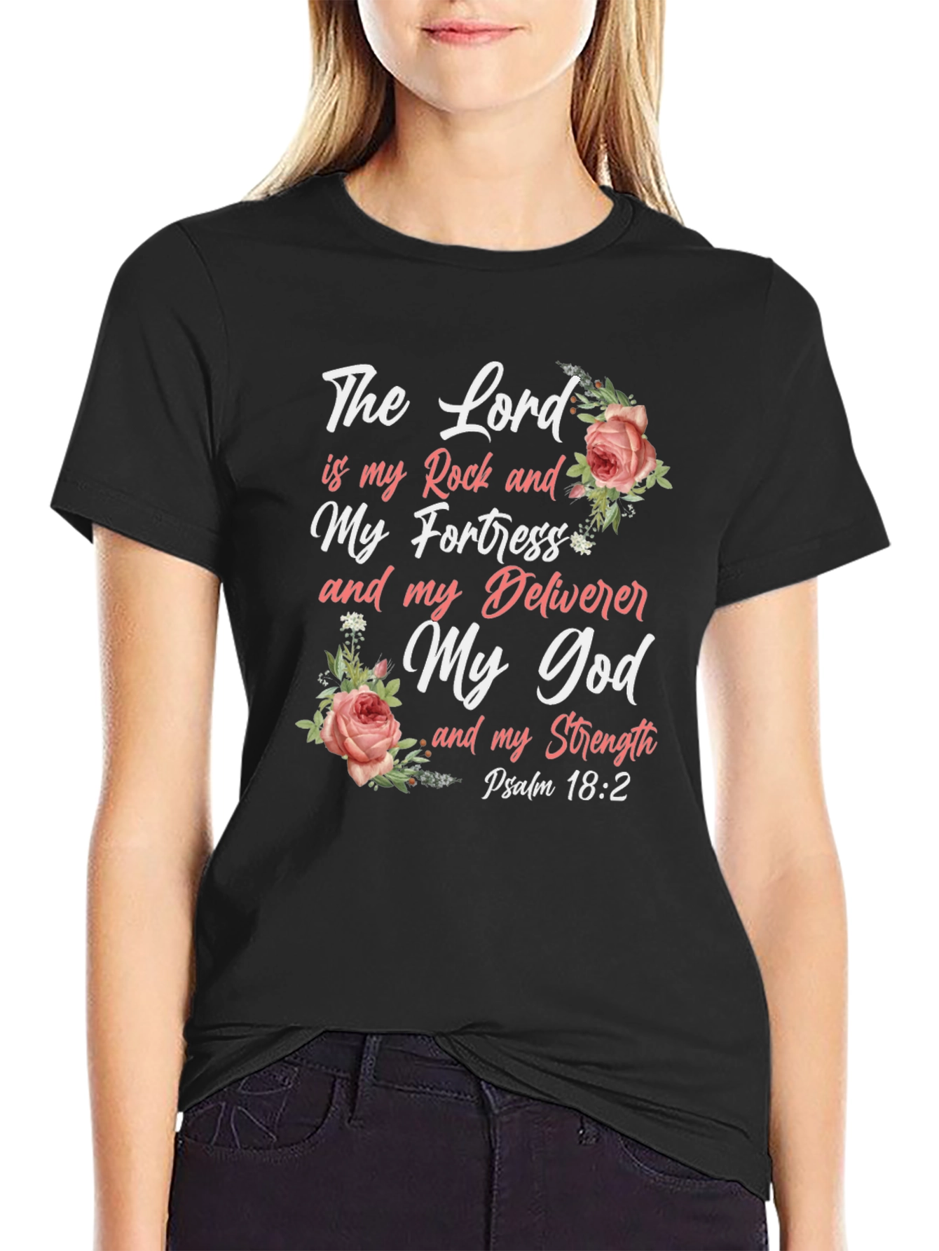 The Lord is My Rock Christian T-Shirt