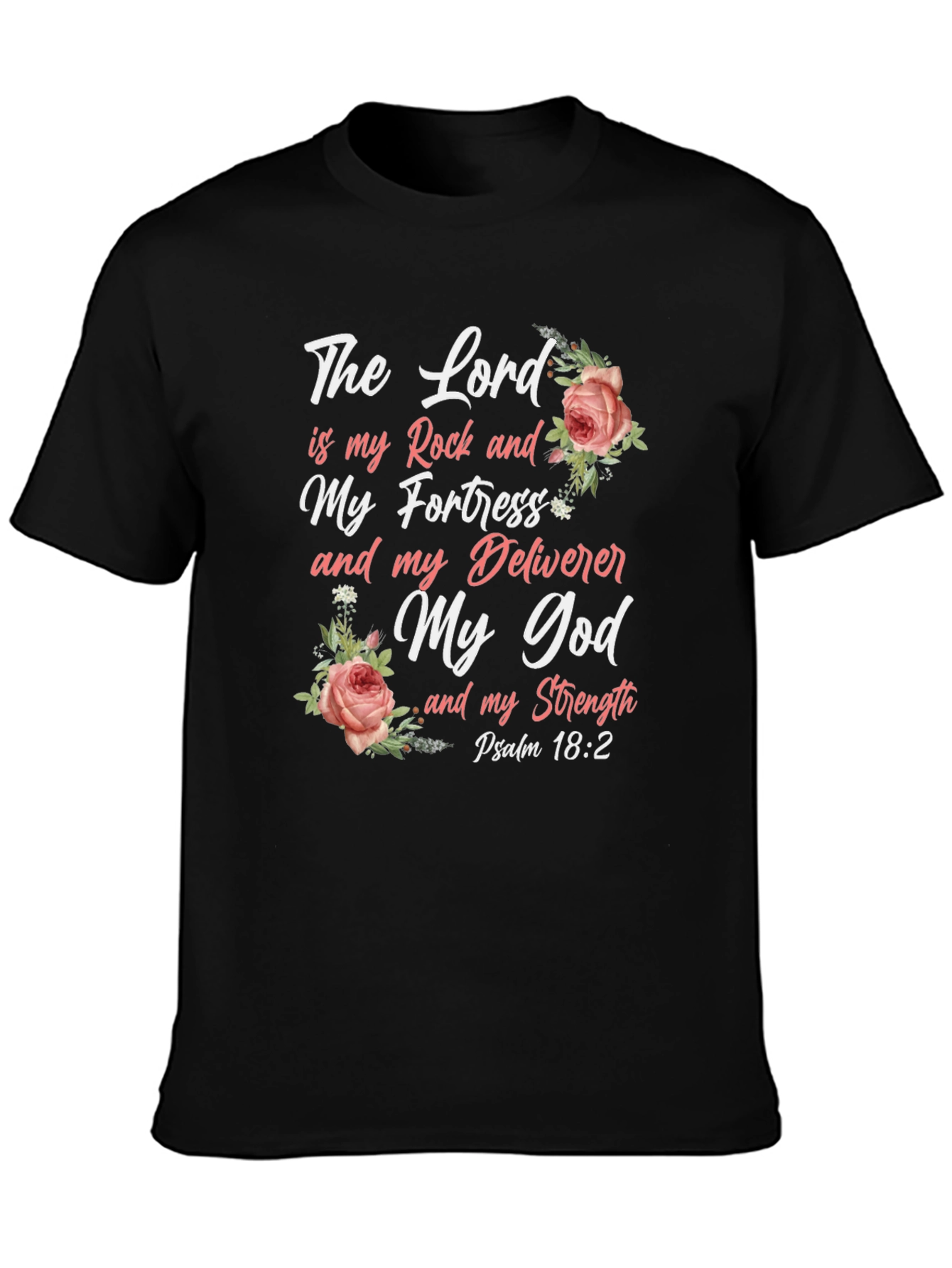 The Lord is My Rock Christian T-Shirt